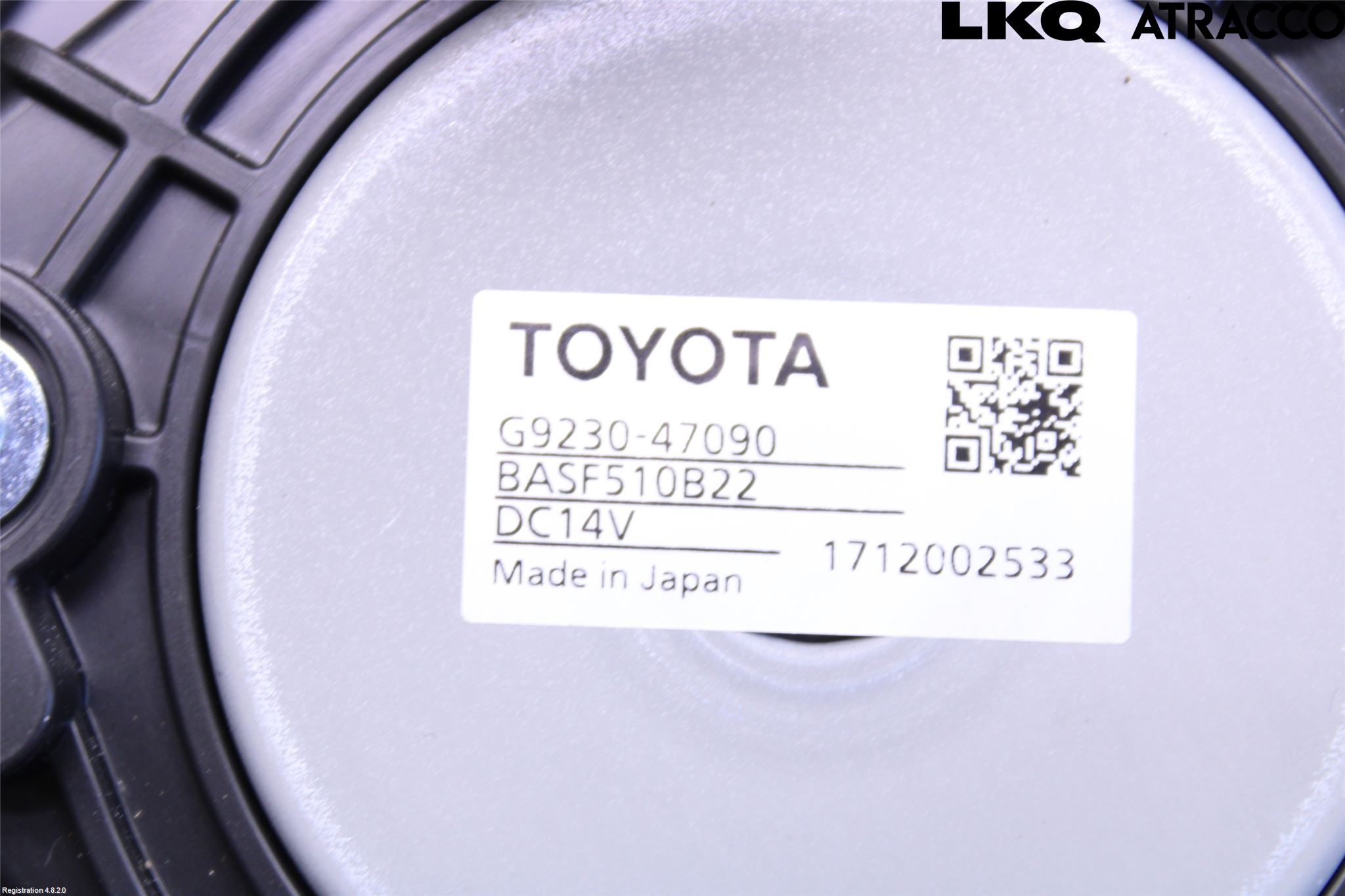 Toyota PRIUS (ZVW50) 16-21 Kjølevifte Elektrisk