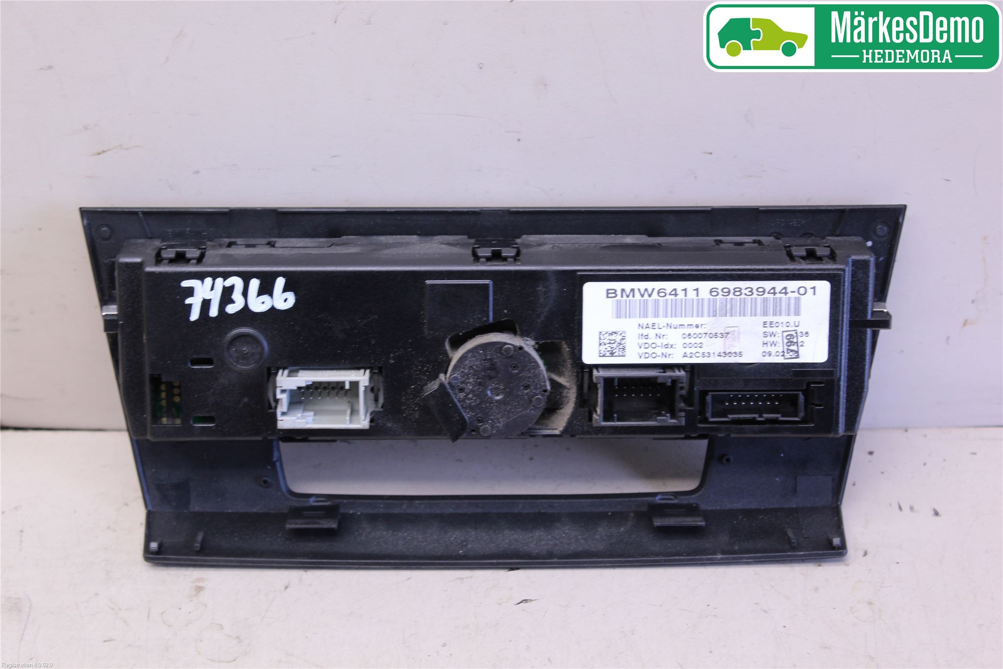 BMW 3 E90/91 SED/TOU 05-12 Varme Ac Betjening-Display