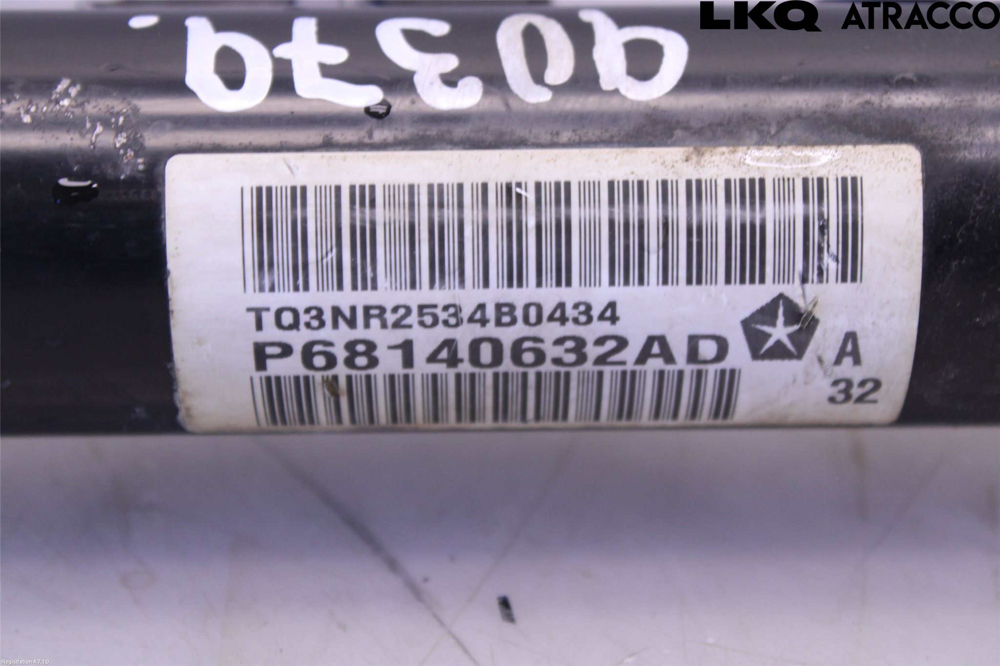 Fiat FREEMONT Servo Snekke - Tannstang