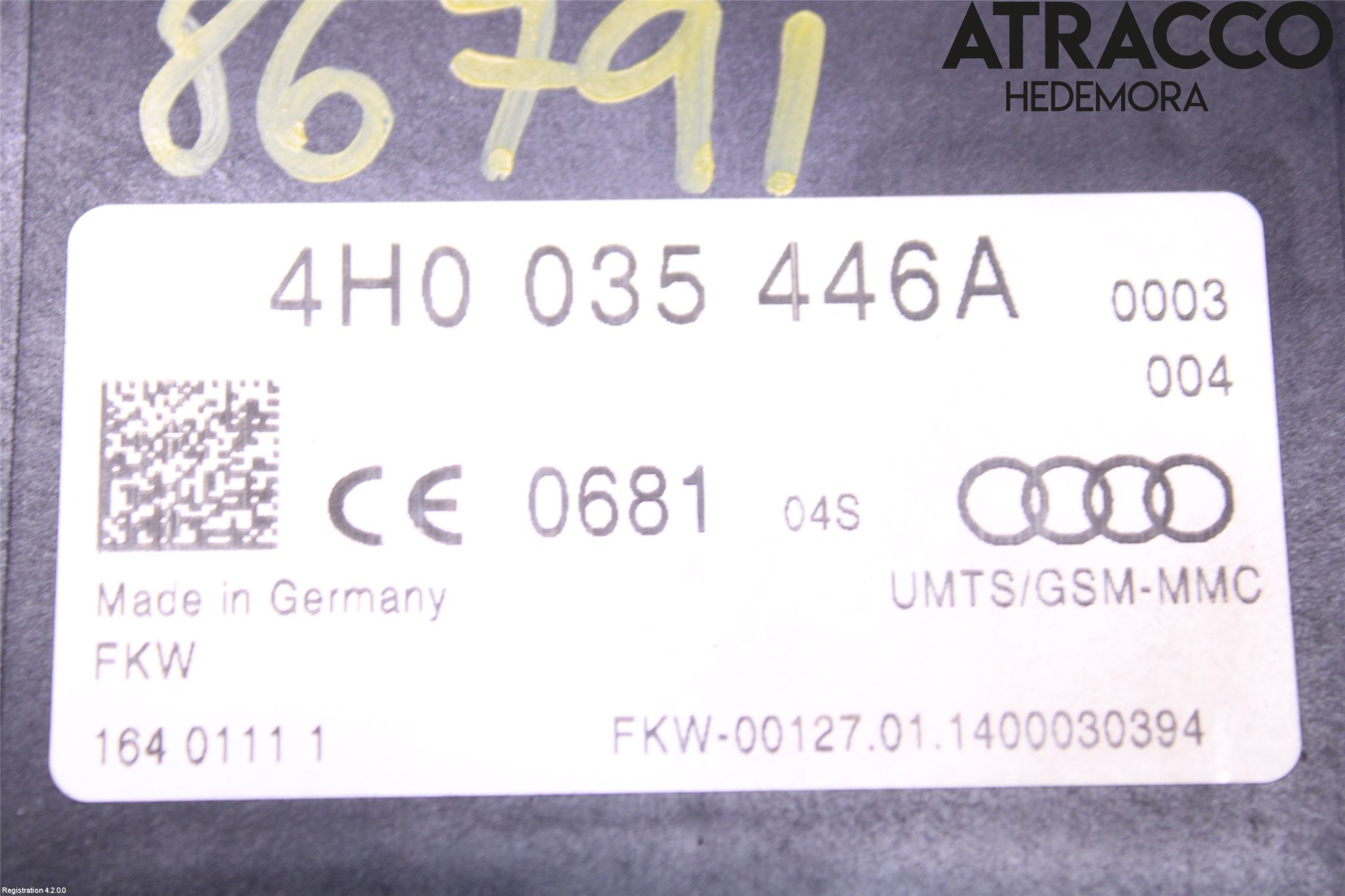 Audi A7/S7 4G 11-17 Stereo Antenneforsterker