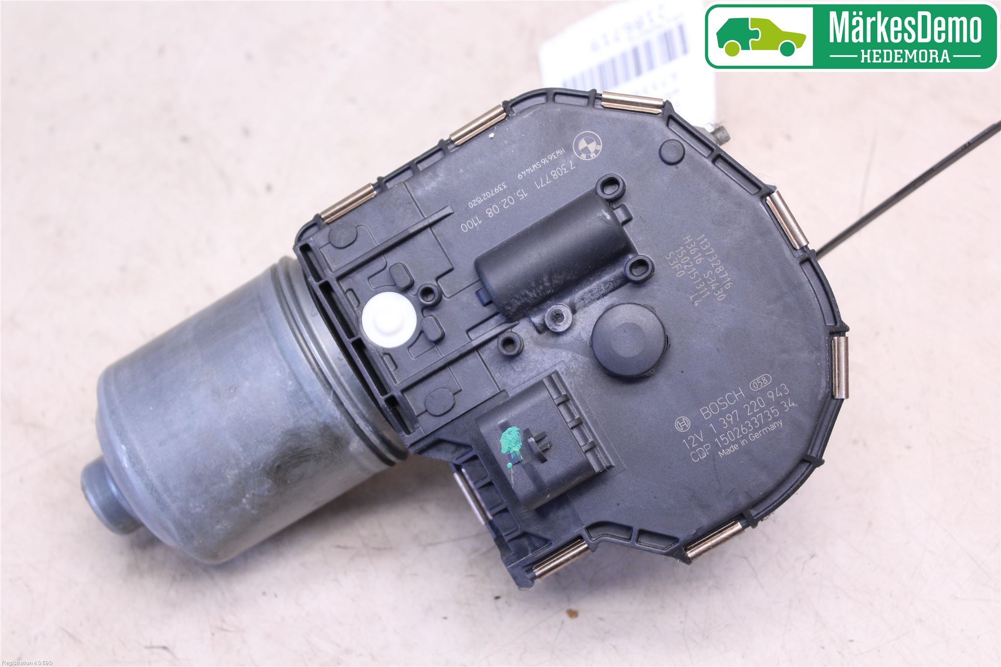 BMW 5 F10/F11/F18 09-17 Viskermotor Frontrute