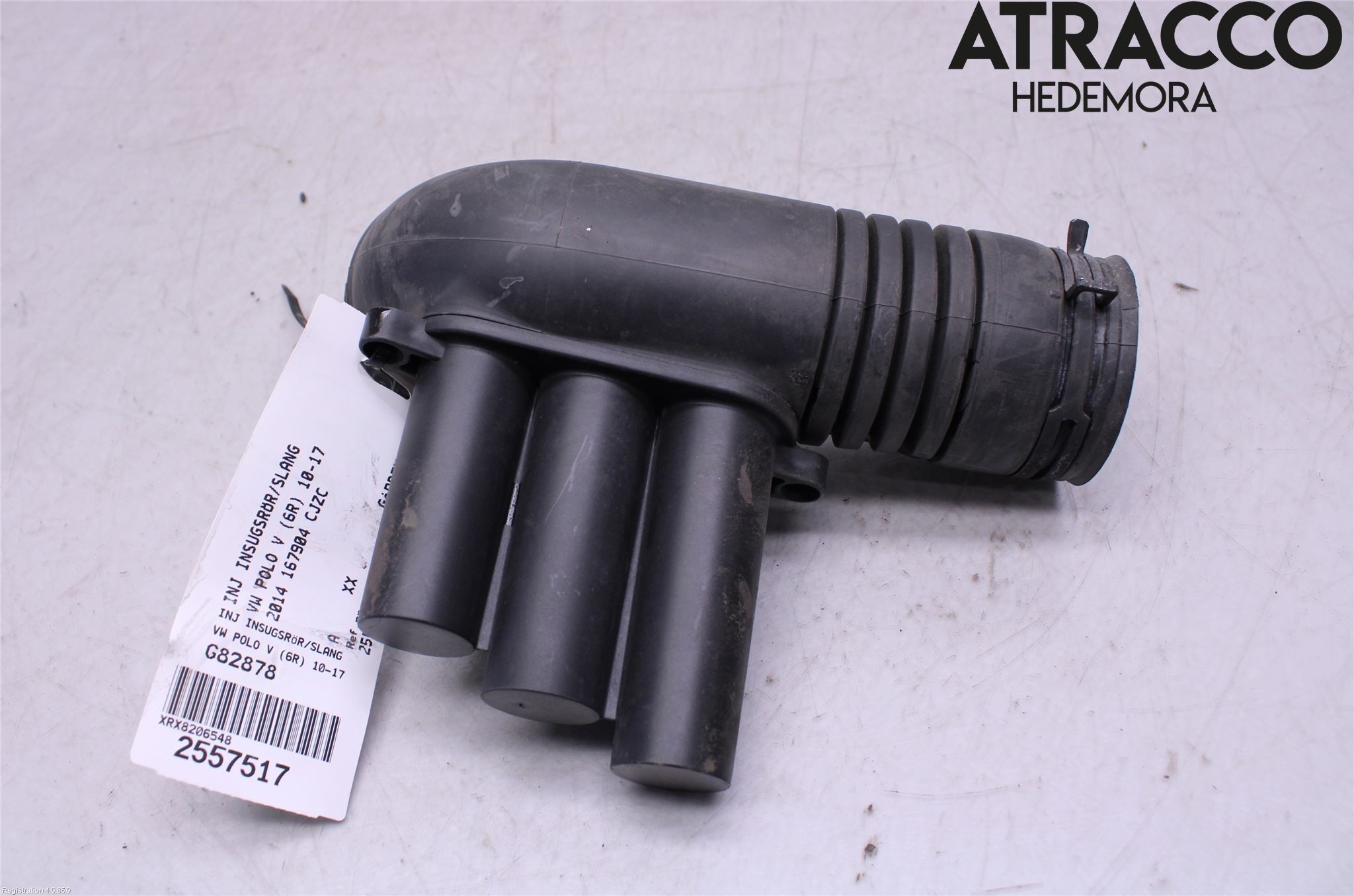 Volkswagen VW POLO 10-17 Inns Gummibelg - Slange