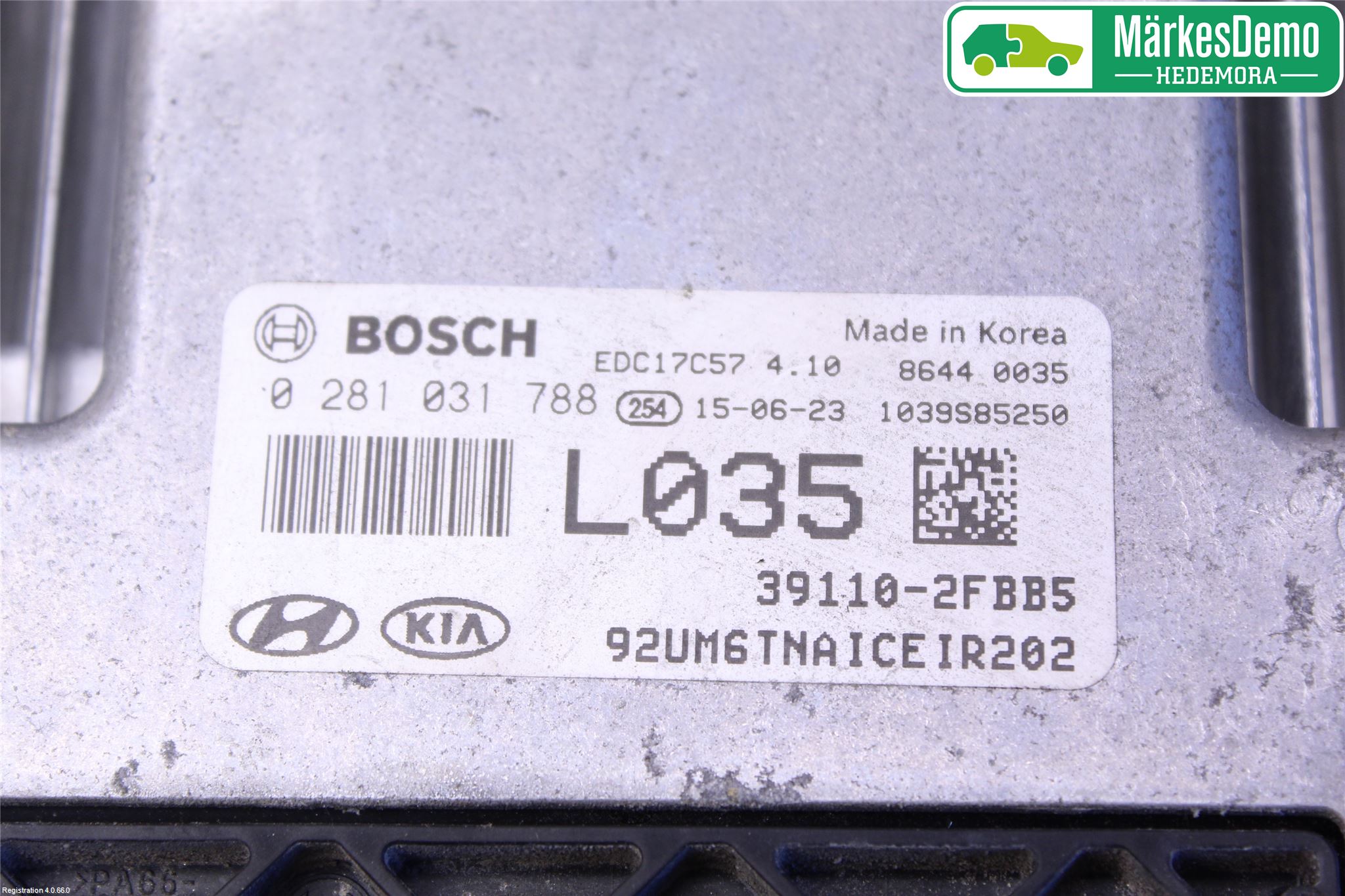 Kia SORENTO 15-20 Styreenhet Dieselpumpe