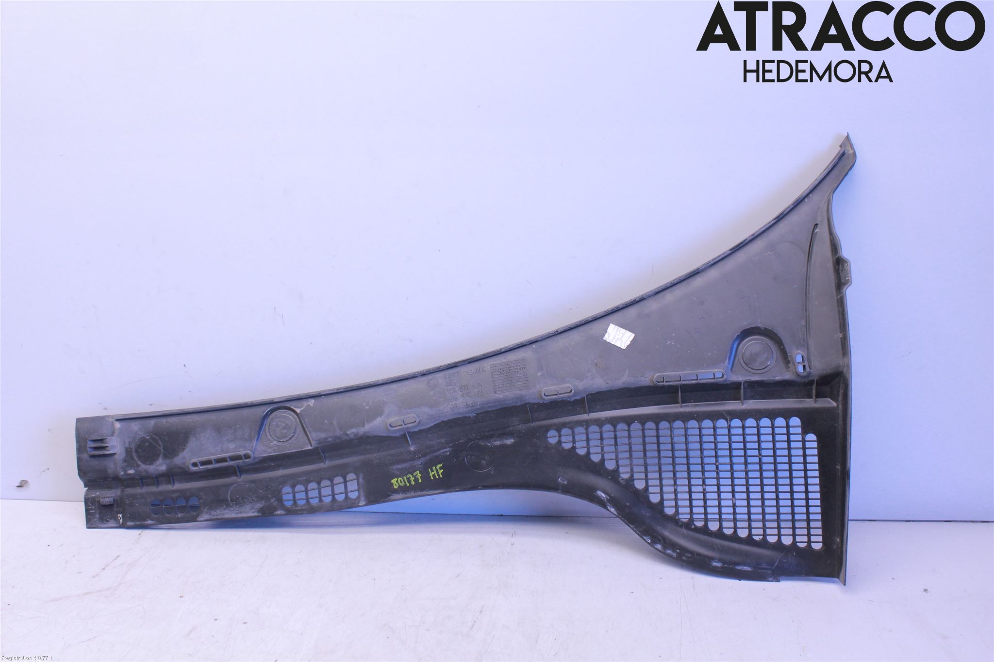 Skoda FABIA 15-21 Visker Deksel-Grill-Under Frr