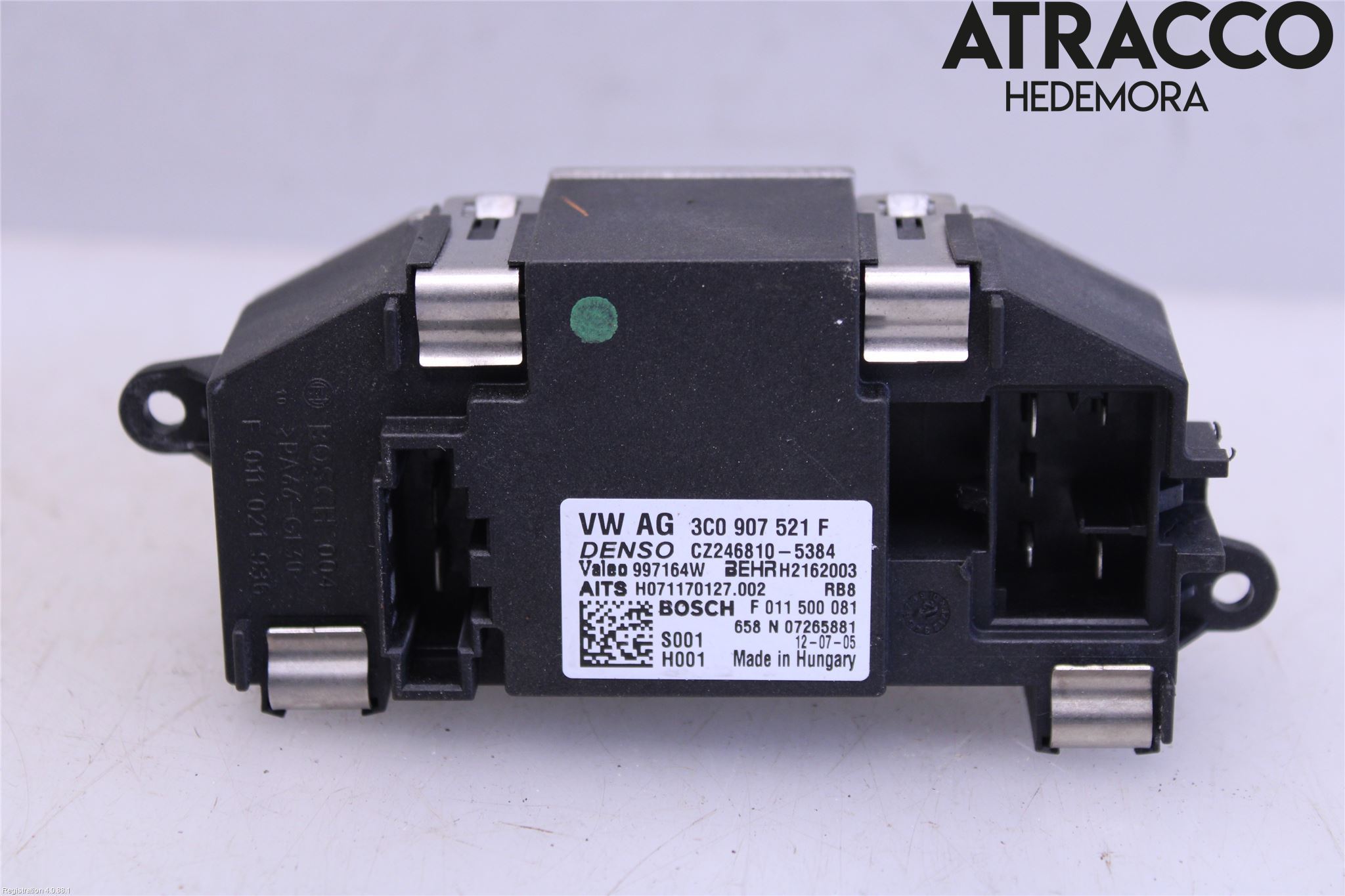 Volkswagen VW TIGUAN 07-16 Varmeapparat Viftemotstand