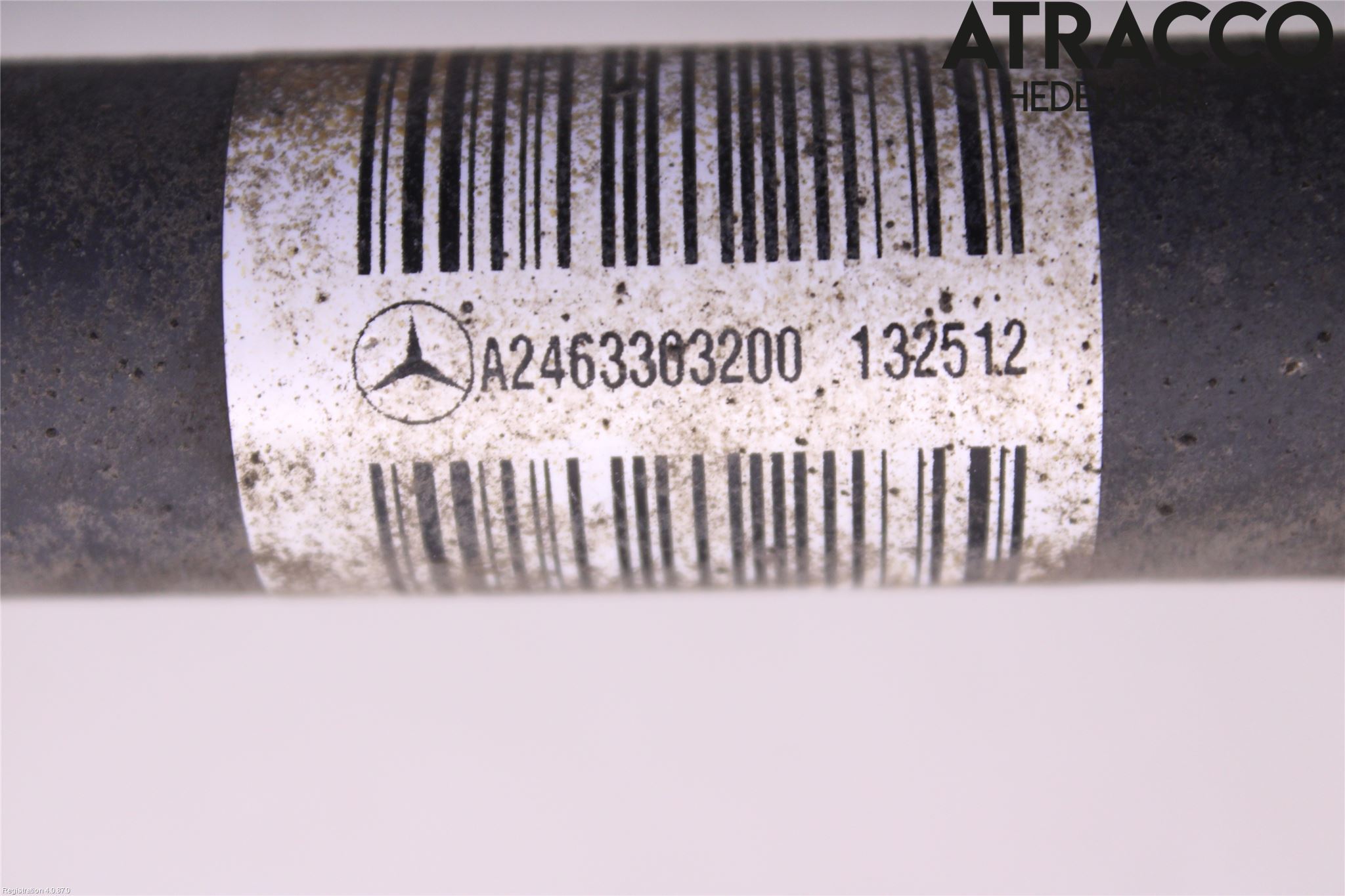 Mercedes-Benz MB A-KLASS (W176) 13-18 Drivaksel Foran Kompl Høyre