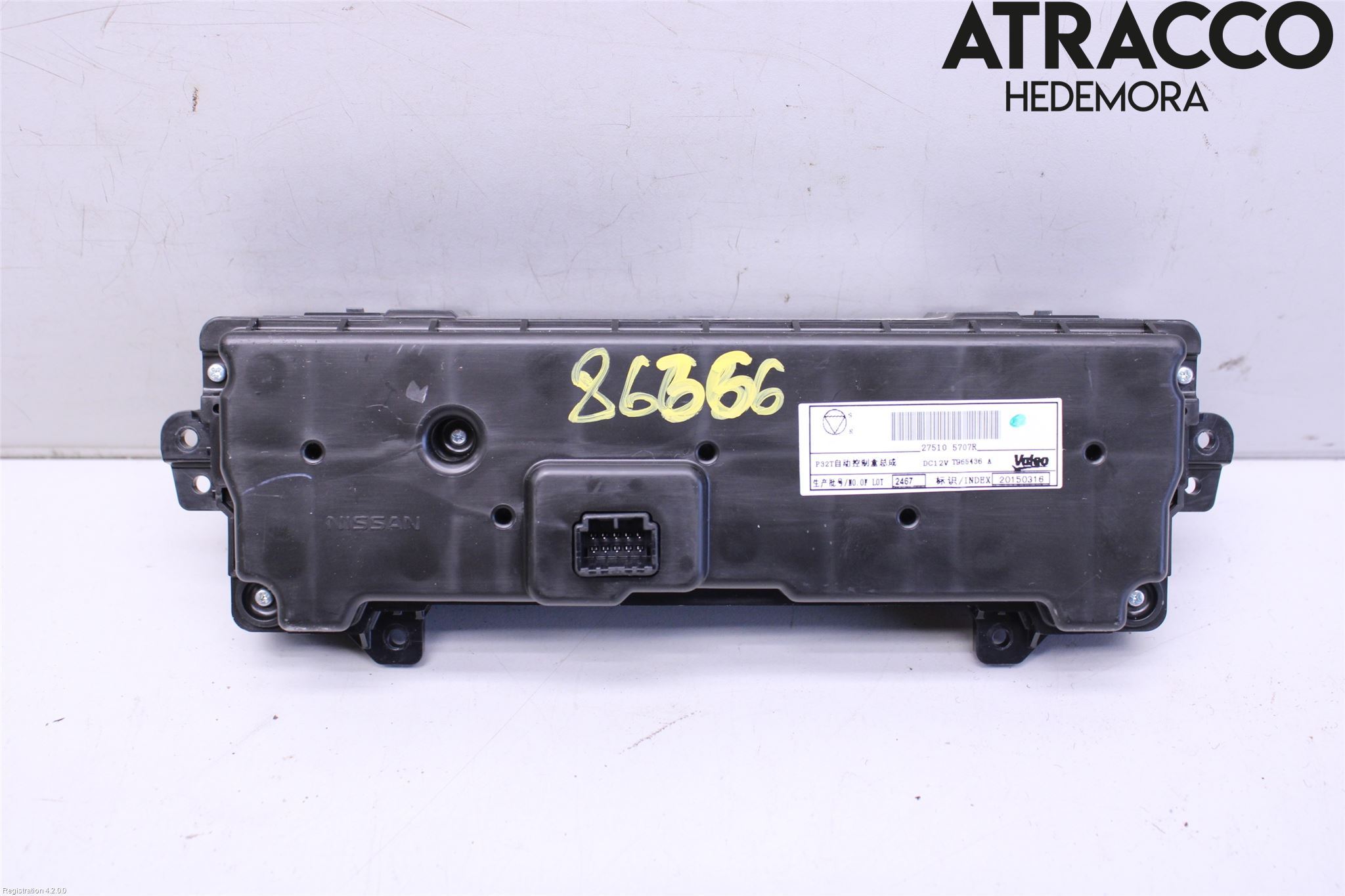 Renault KADJAR 15- Varme Ac Betjening-Display