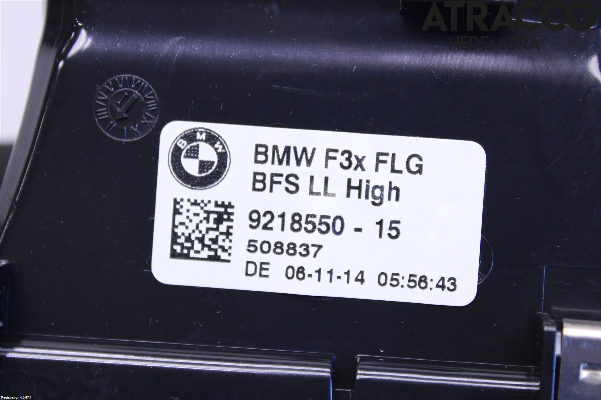 BMW 3 GT F34 13-19 Dashbord Kanal - Dyse