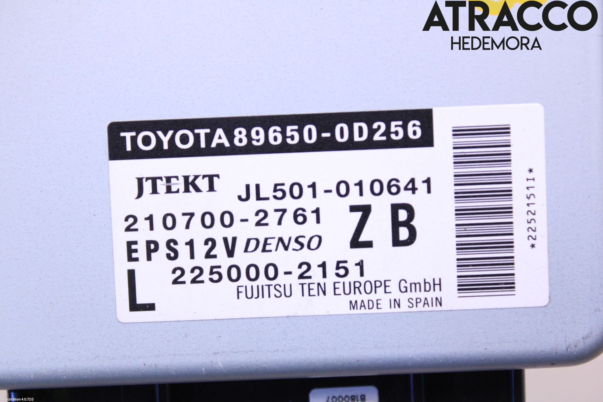 Toyota YARIS XP130 15-20 Styreenhet Styreservo