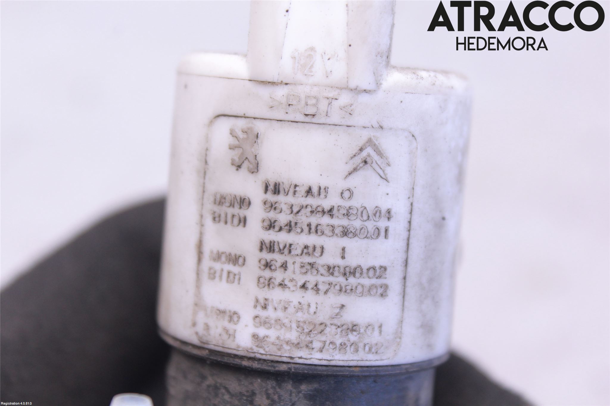 Citroen C4 II 11-18 Spylerpumpe Frontrute