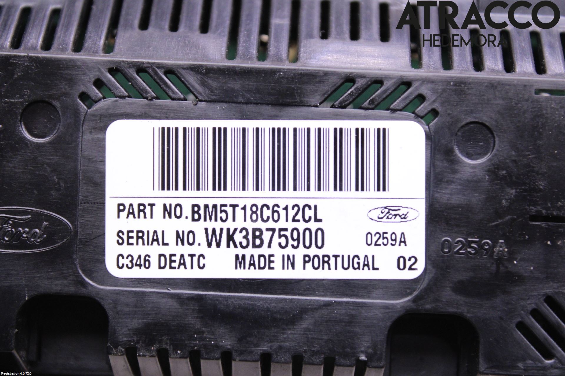 Ford FOCUS 11-14 Varme Ac Betjening-Display