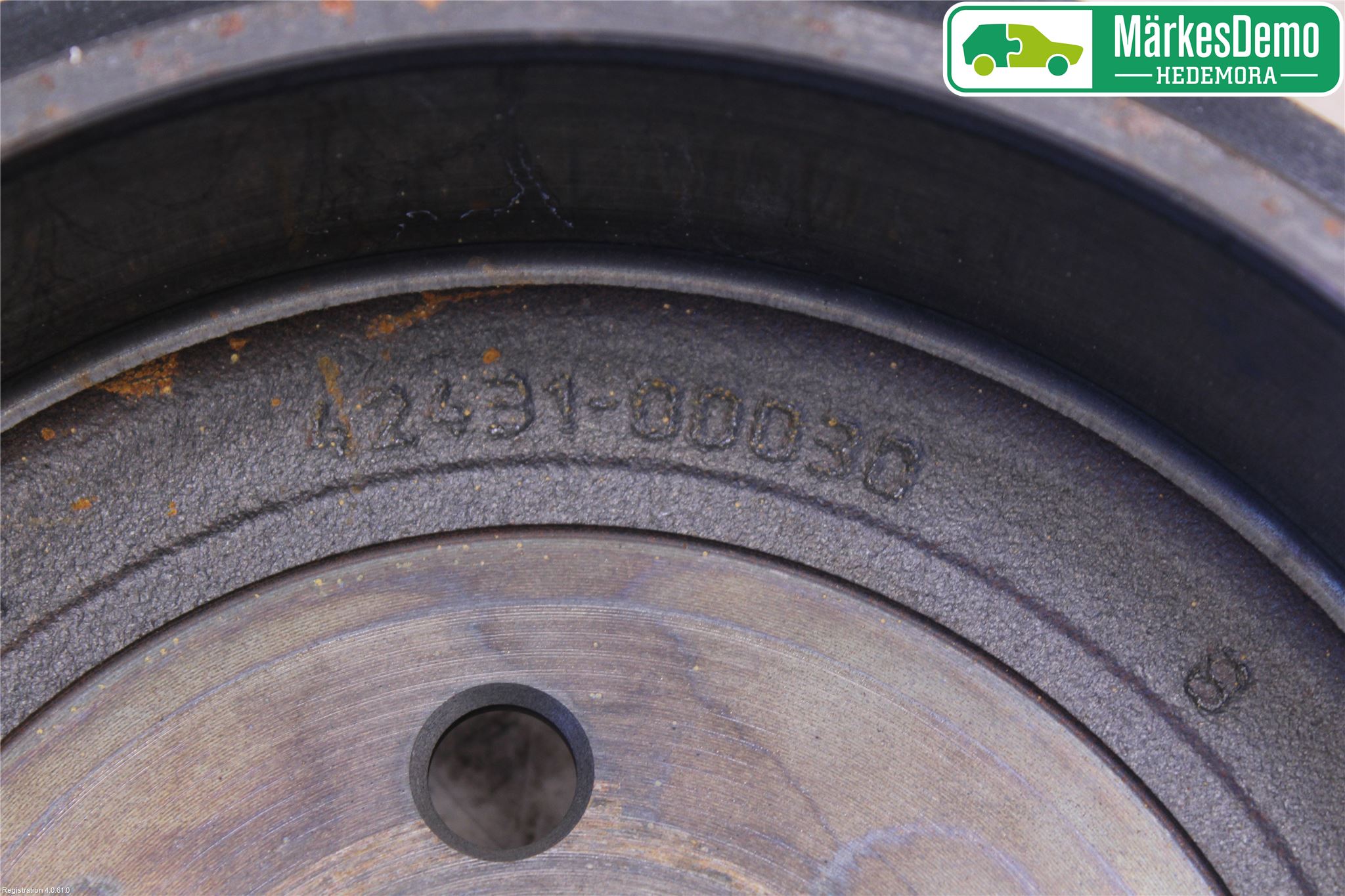 Toyota YARIS XP130 15-20 Bremsetrommel Bak