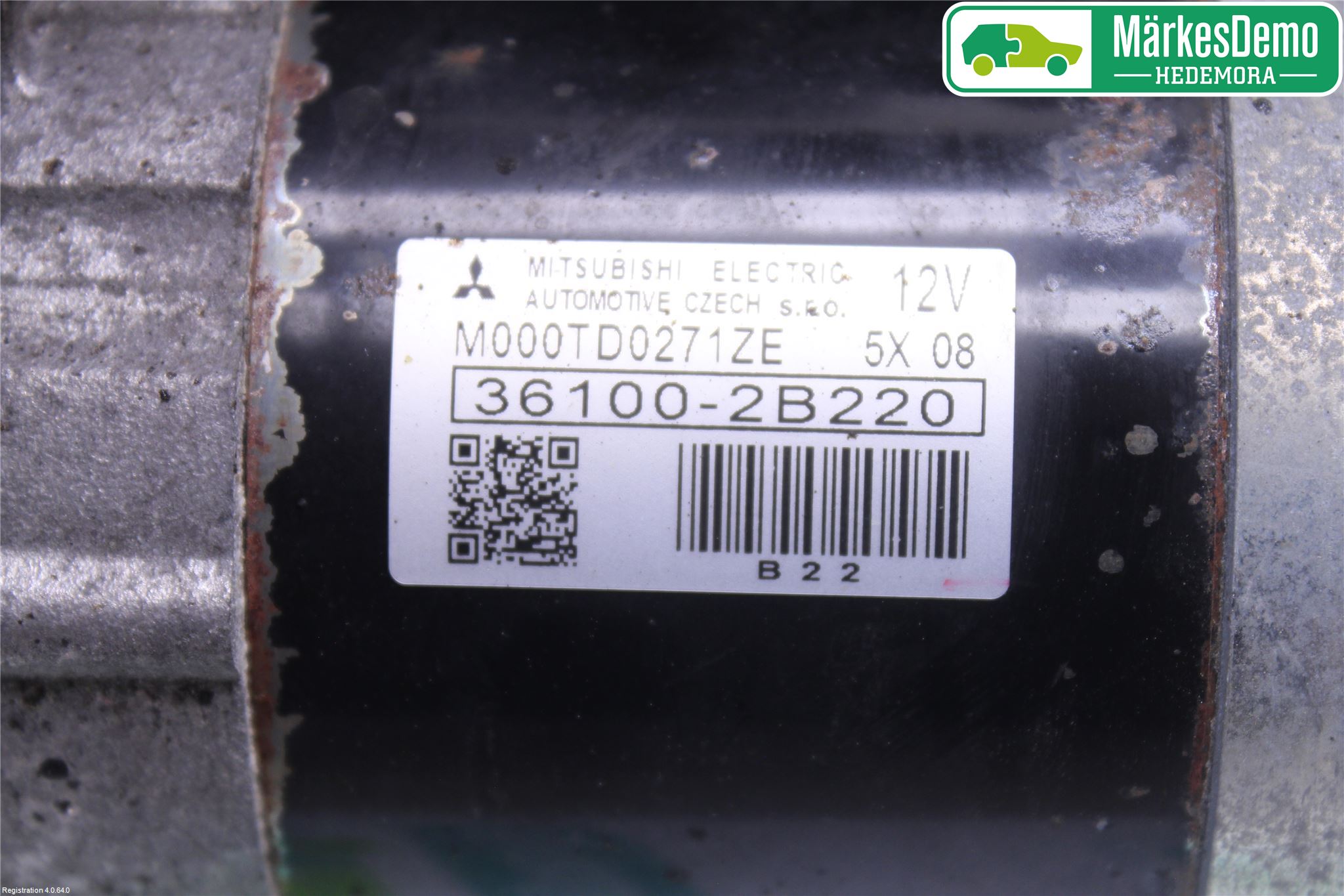 Kia VENGA 10-19 Startmotor