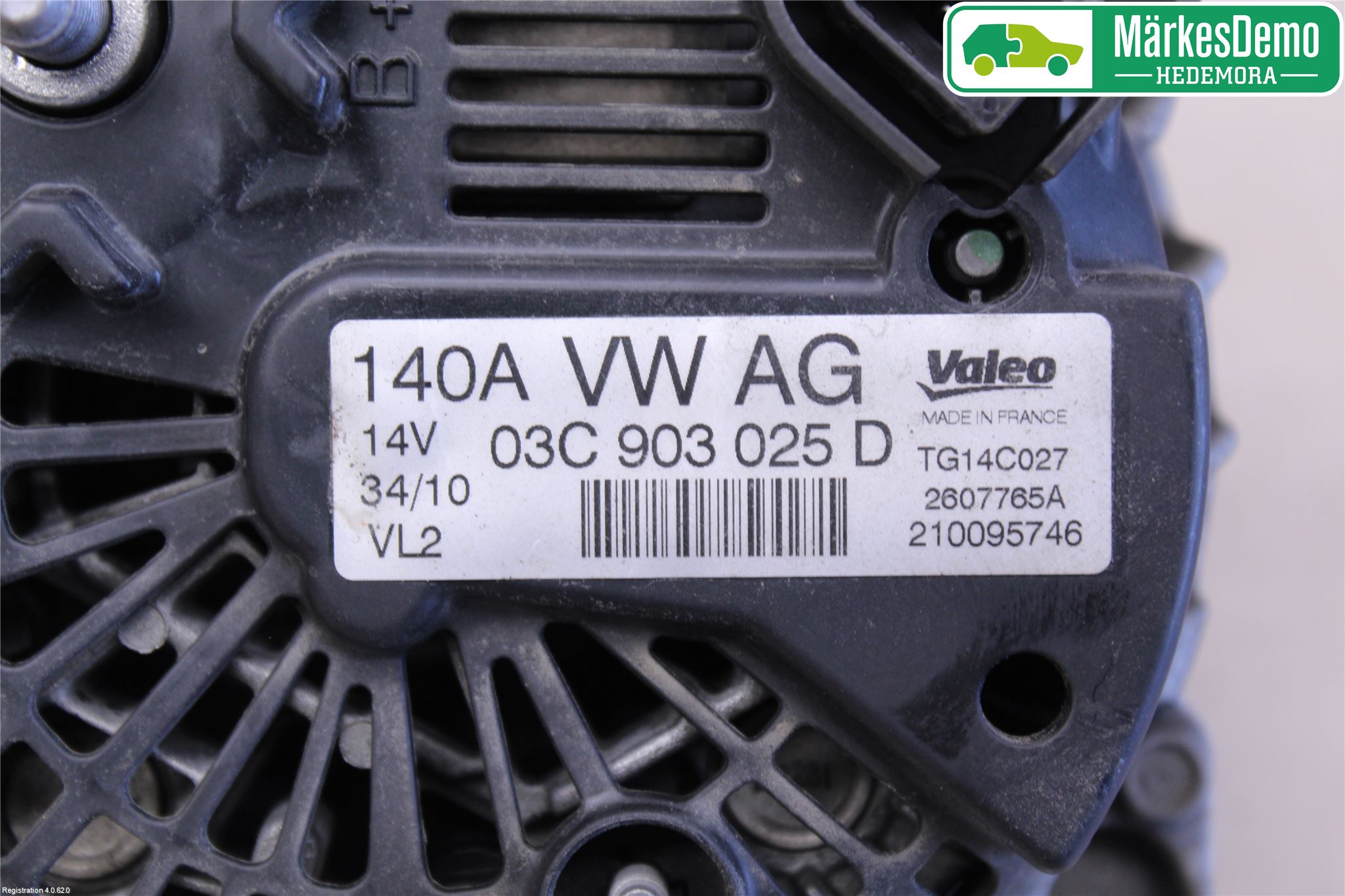 Volkswagen VW GOLF PLUS/CROSS GOLF 04-14 Dynamo