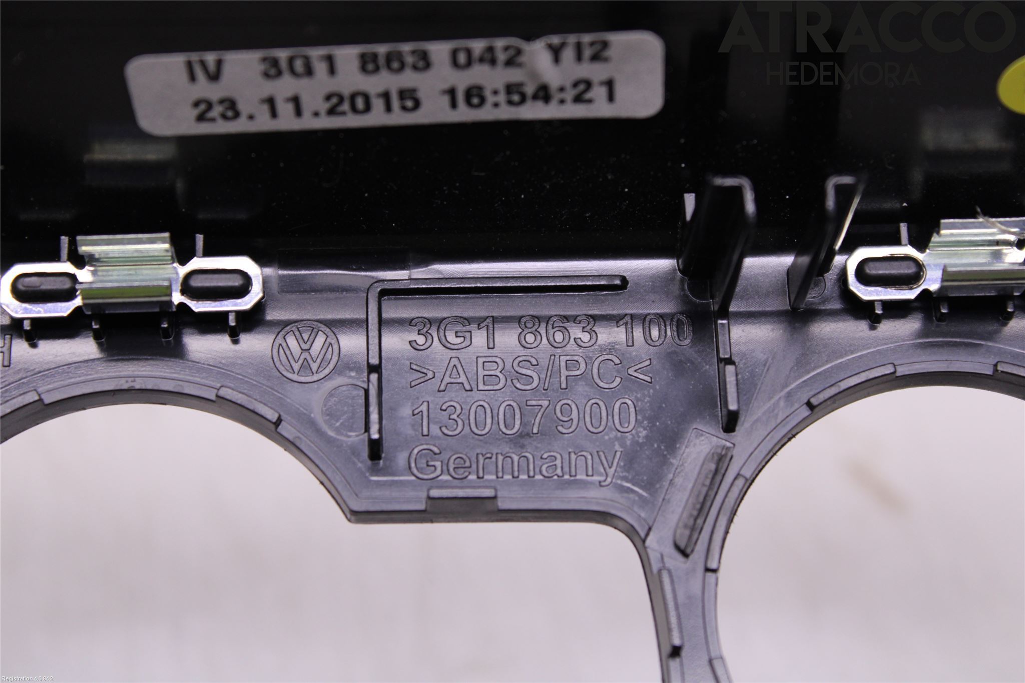 Volkswagen VW PASSAT 15-19 Instrument Ramme