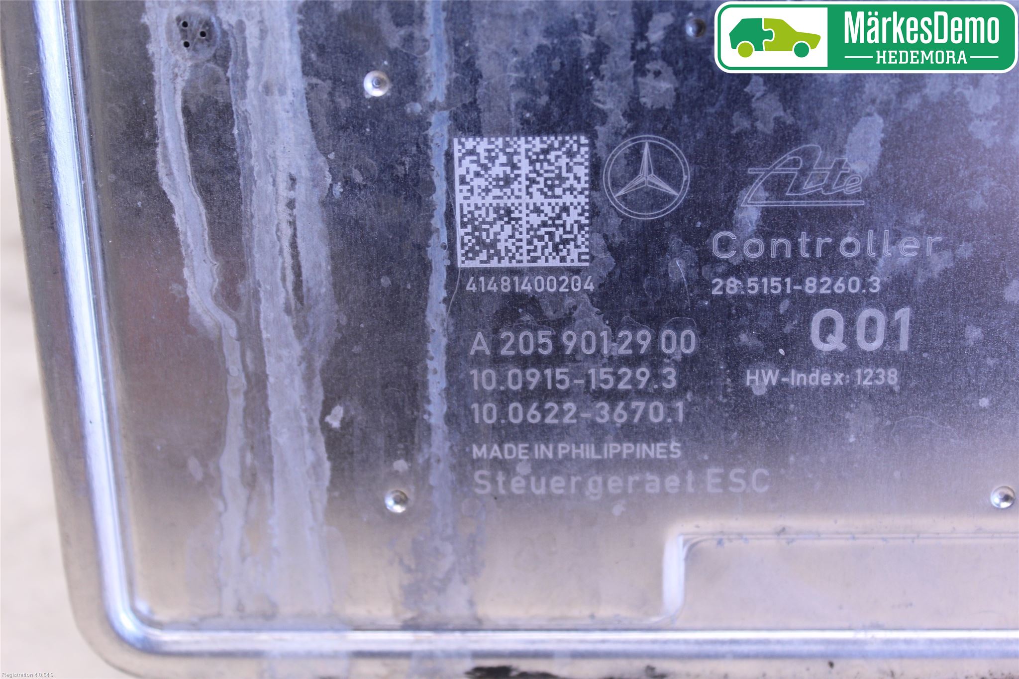 Mercedes-Benz MB C-KLASS (W205) 14-21 Abs Hydraulikkaggregat