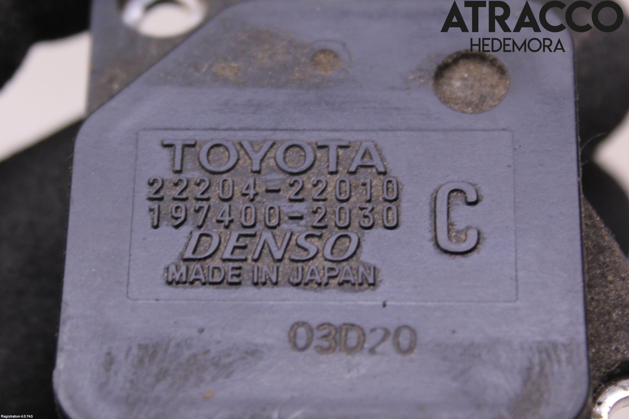 Toyota COROLLA 02-07 Inns Luftmassemåler