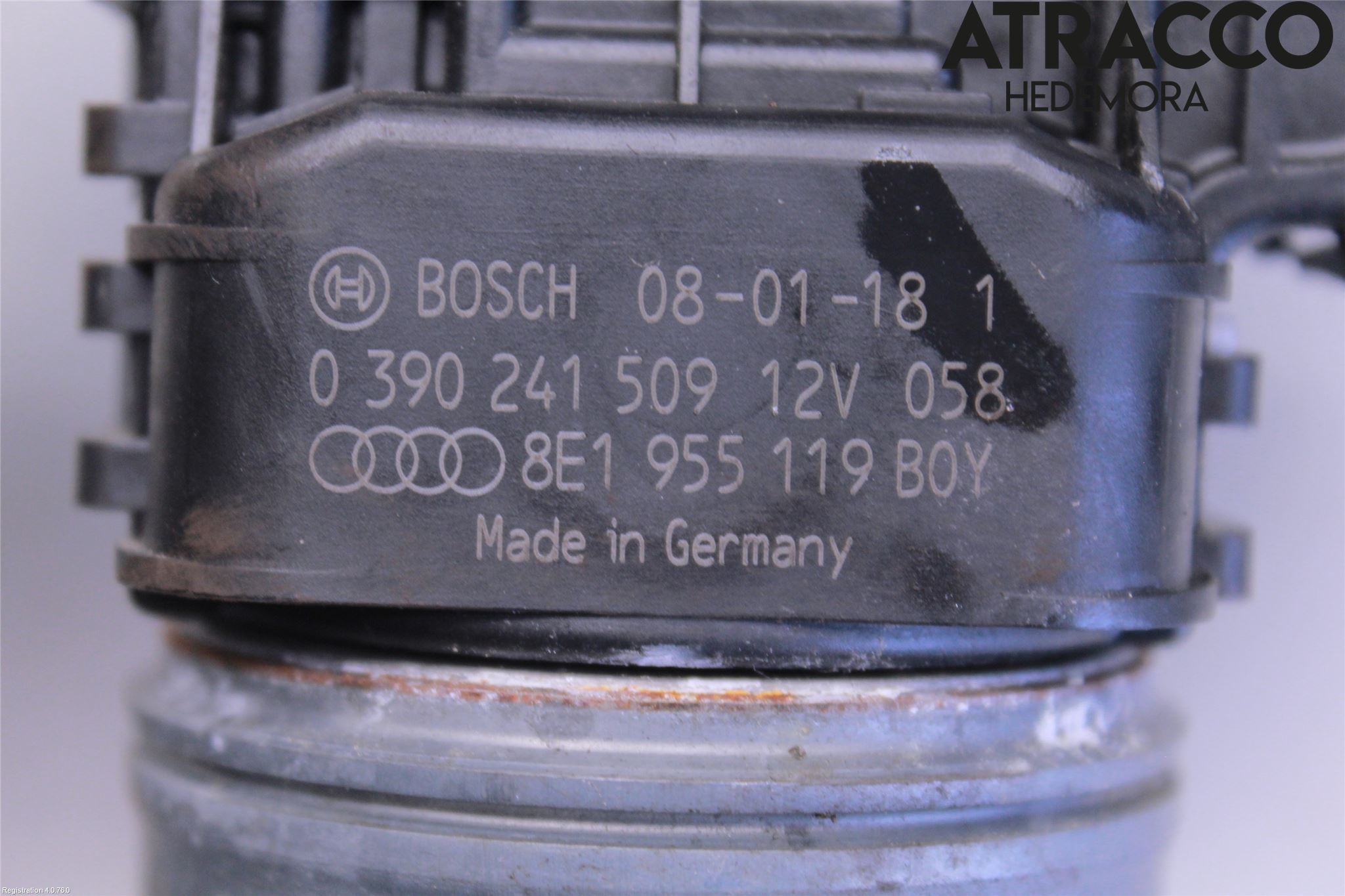 Audi A4/S4 05-07 Viskermotor Frontrute
