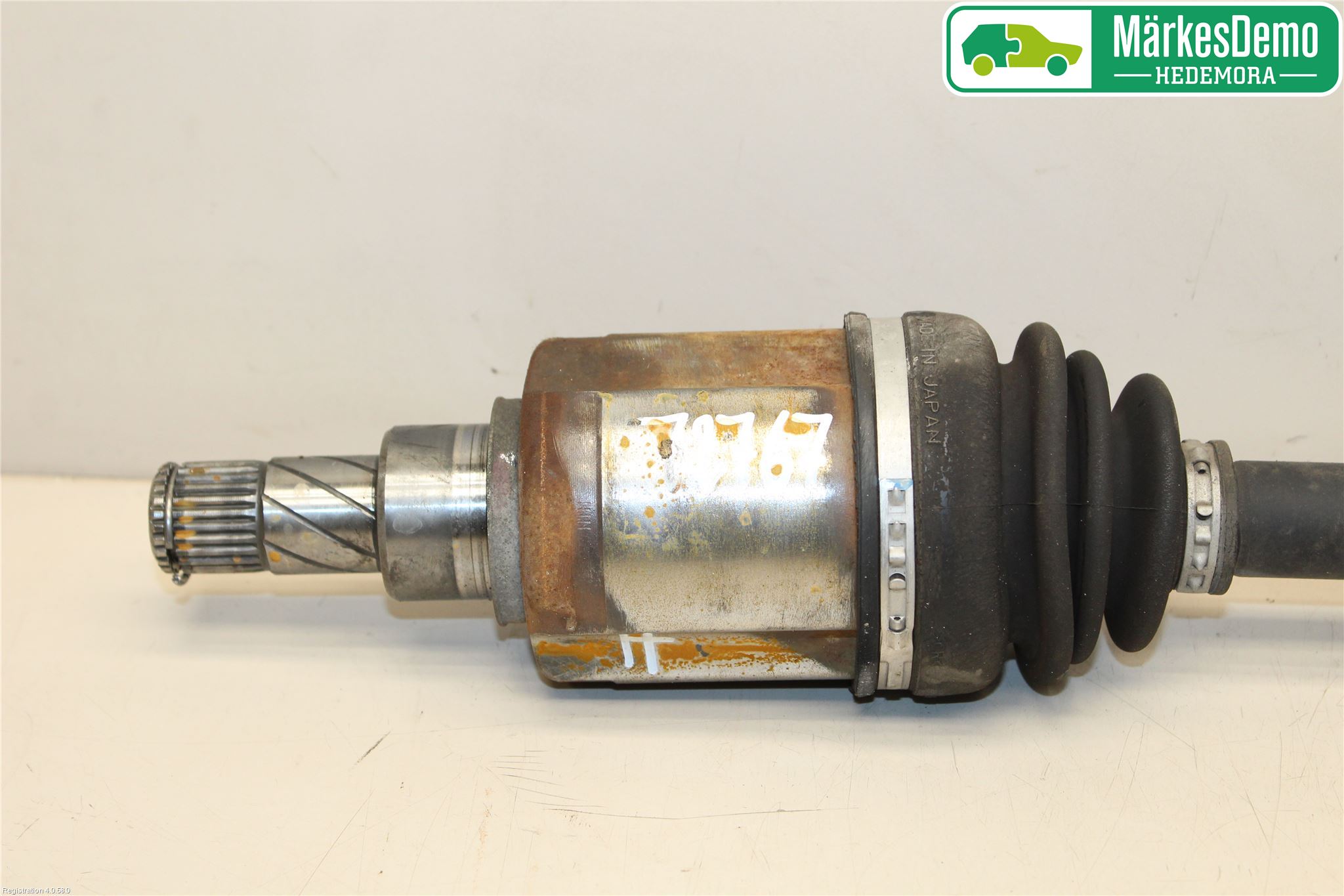 Nissan QASHQAI 10-14 Drivaksel Foran Kompl Høyre