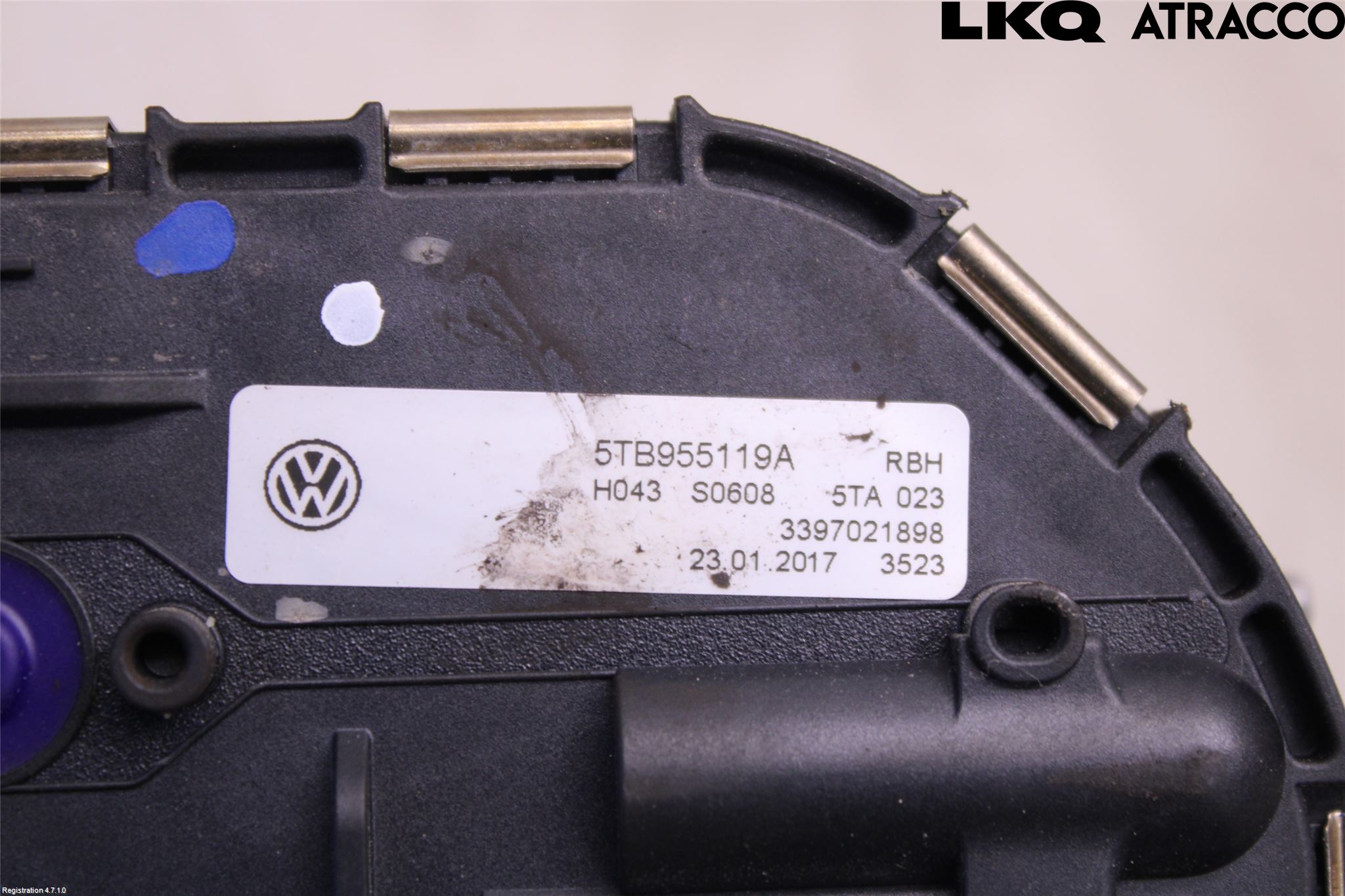 Volkswagen VW TOURAN 16- Viskermotor Frontrute