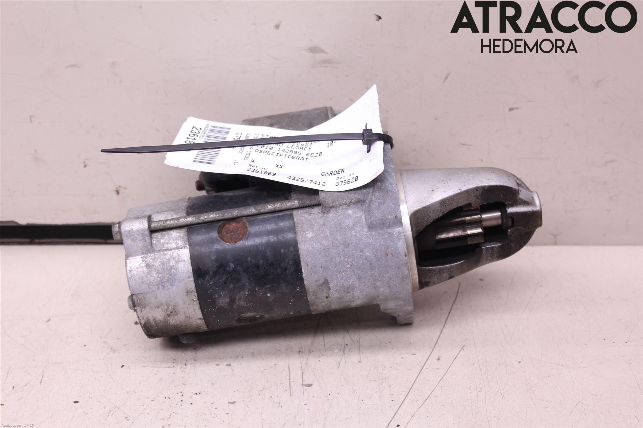 Subaru LEGACY 10-14 Startmotor Diesel