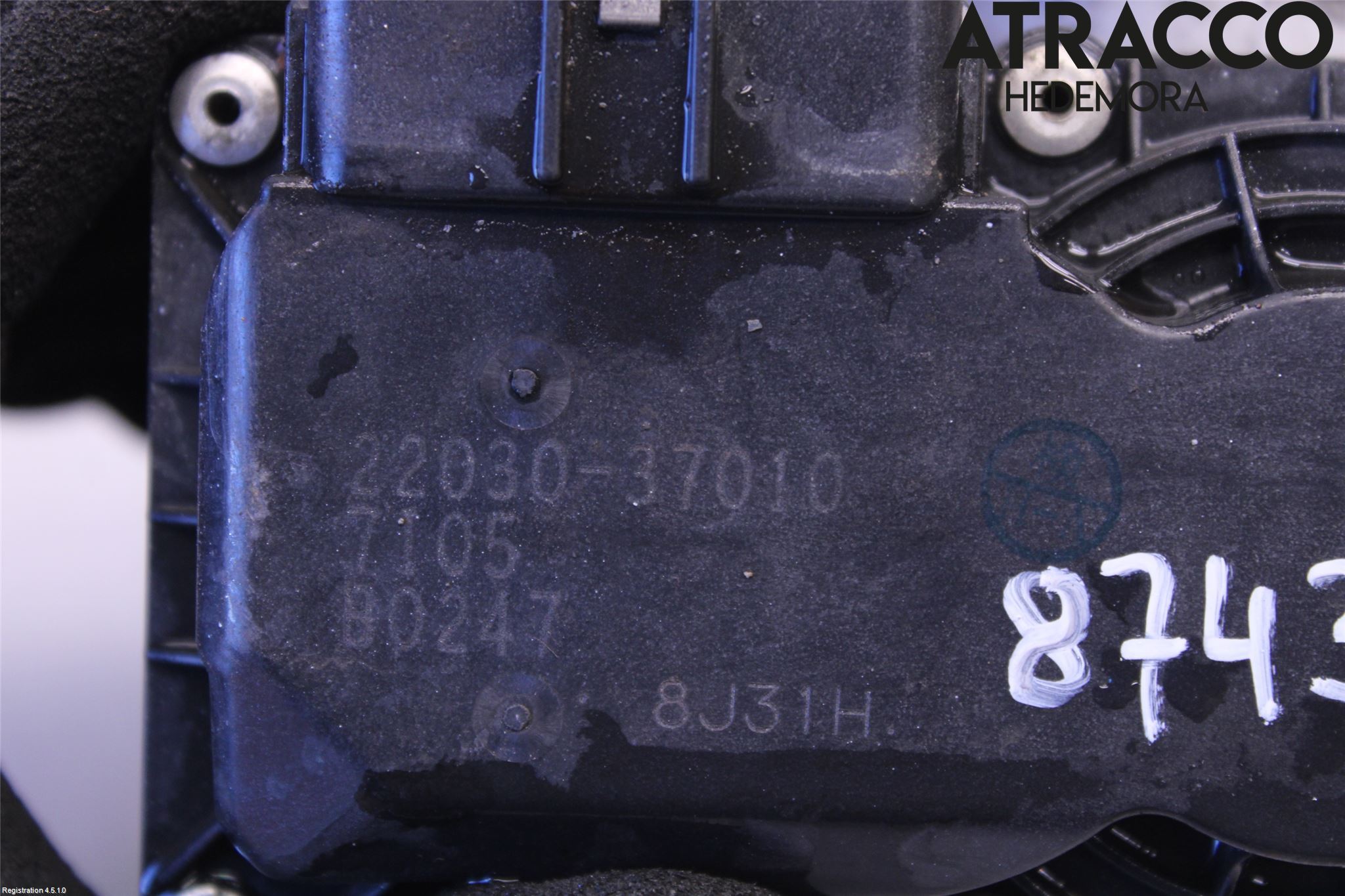 Toyota AURIS 07-09 Inns Spjeldhus