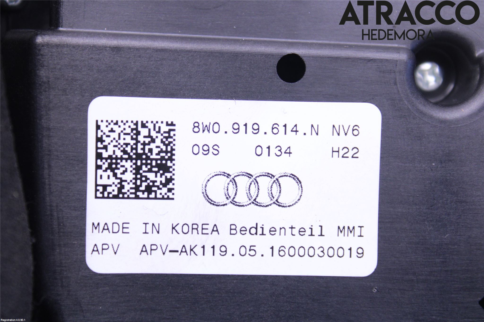 Audi A4/S4 B9 16-19 Bryter Multifunksjon