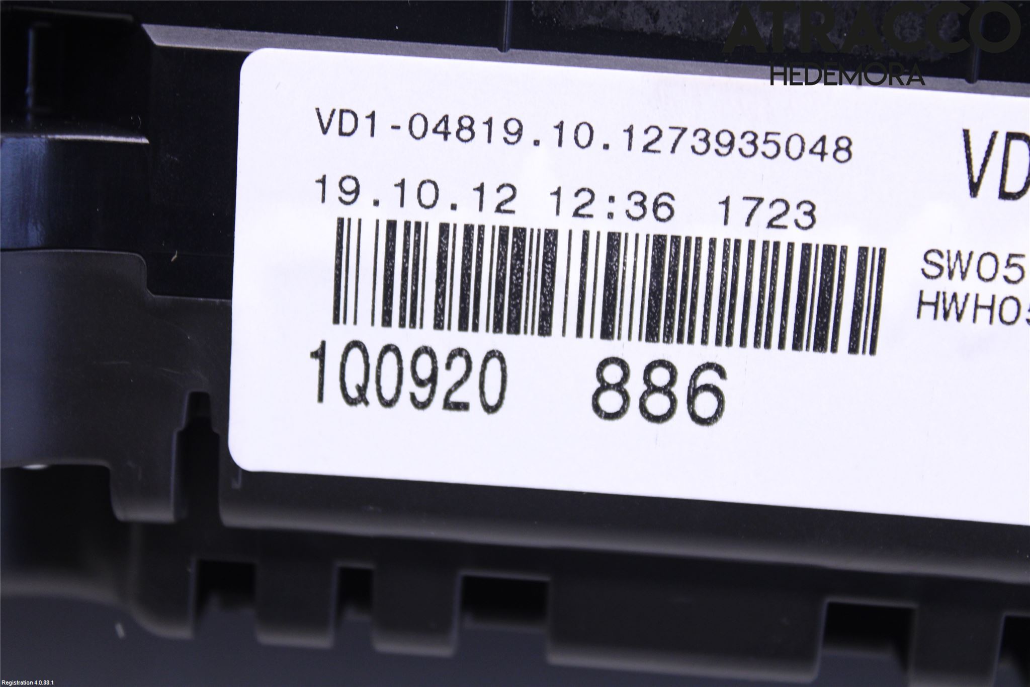 Volkswagen VW EOS  11- Instr Kombinert