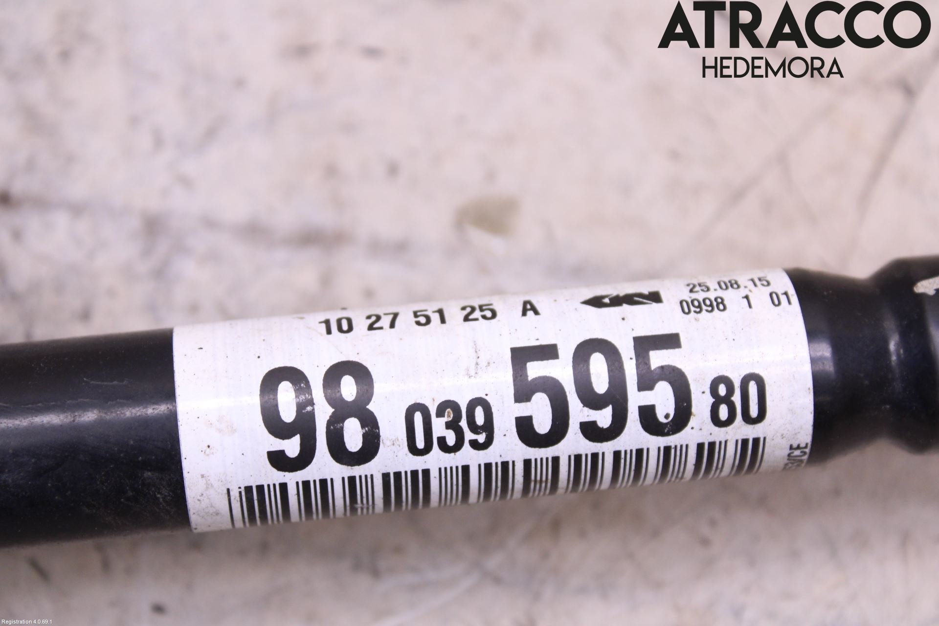 Peugeot PEUGOT 208 16-19 Drivaksel Foran Kompl Venstre
