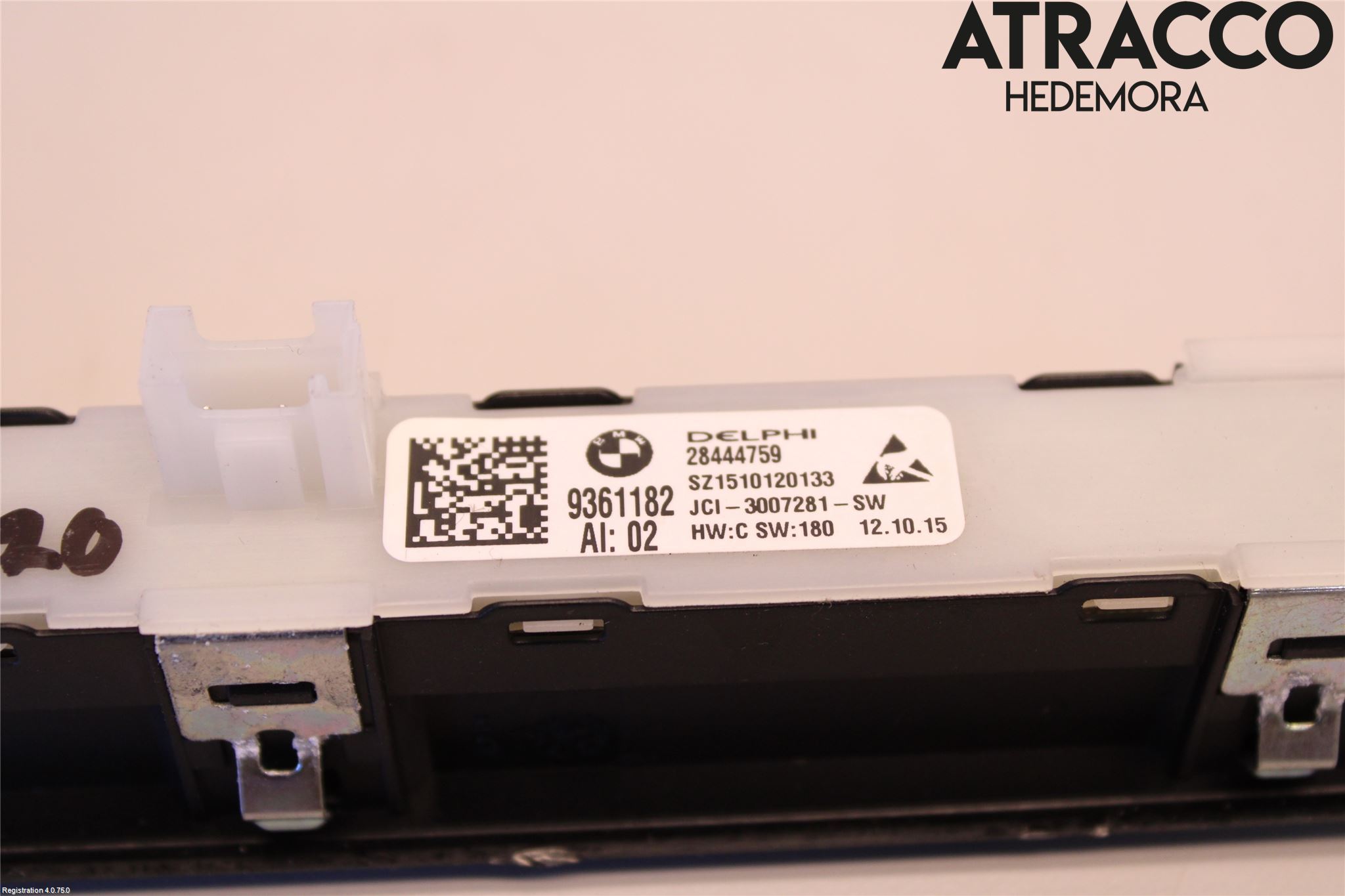 BMW 5 GT F07 09-17 Bryter Sete Regulering