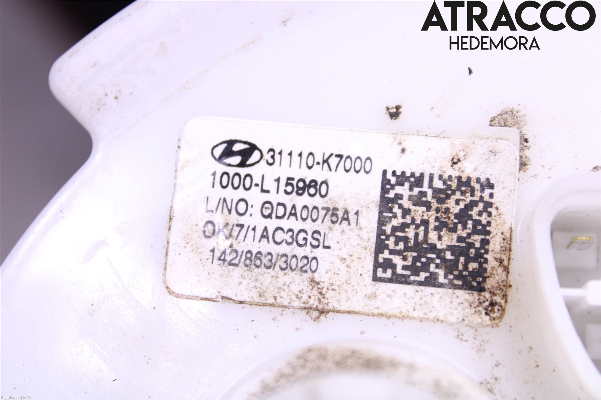 Hyundai i10 LA 20- Drivstoffpumpe Fødepumpe El