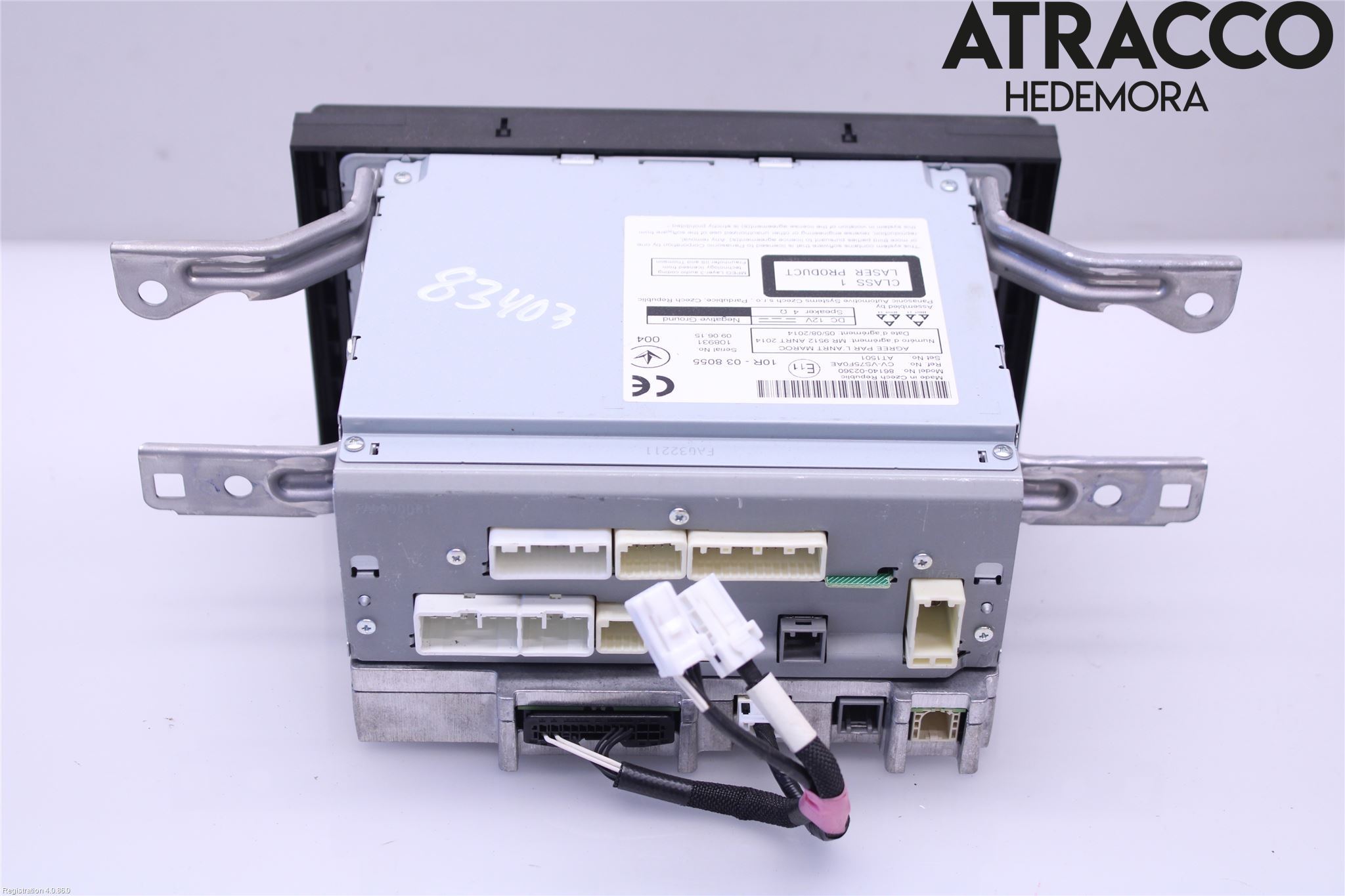 Toyota AURIS 13-19 Stereo Radio Med Cd
