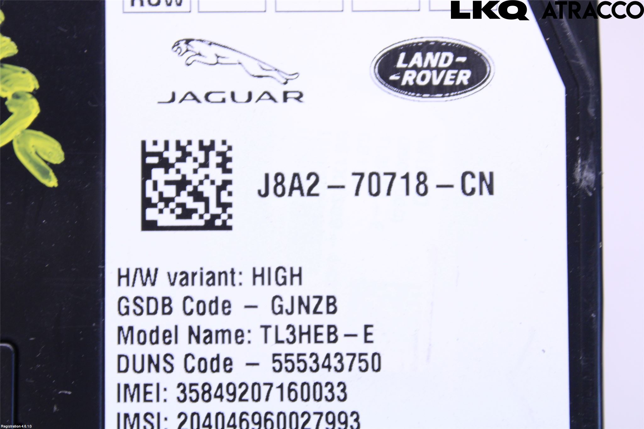 Landrover RANGE ROVER VELAR (L560) 17- Styreenhet Øvrig