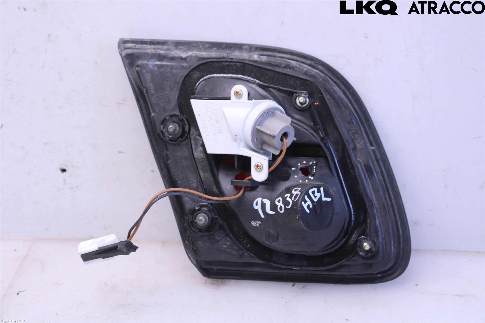 Nissan ALMERA    96-00 Baklykt Høyre  På Luke(Indre)