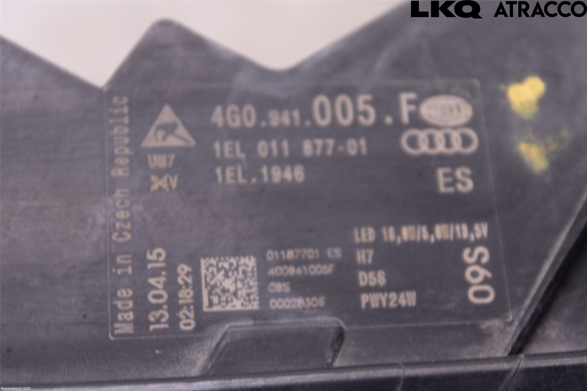 Audi A6/S6 4G 11-18 Frontlykt Venstre