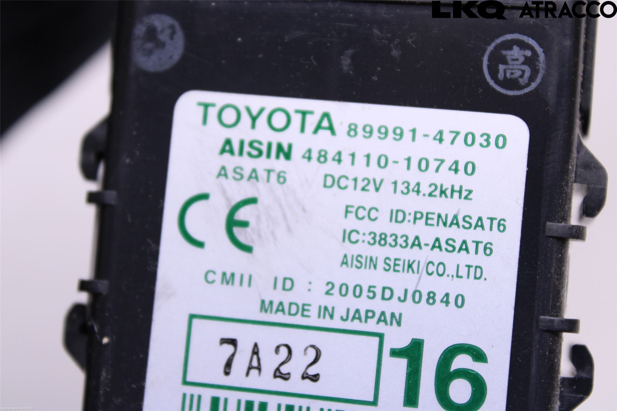 Toyota PRIUS NWH20 04-08 Styreenhet Sentrallås