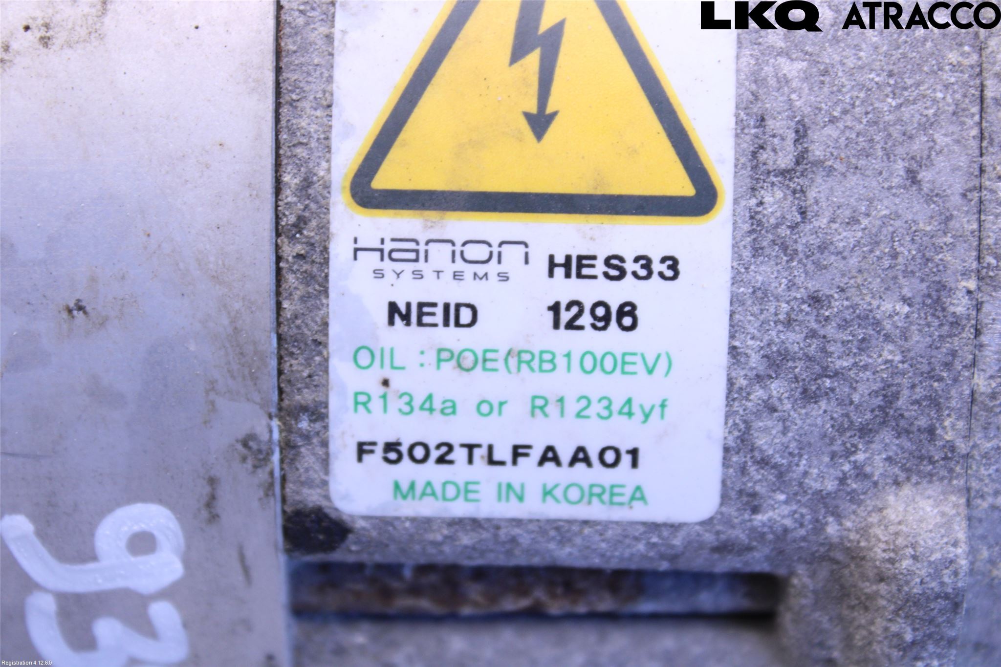 Kia OPTIMA 16-20 Varme Ac Kompressor