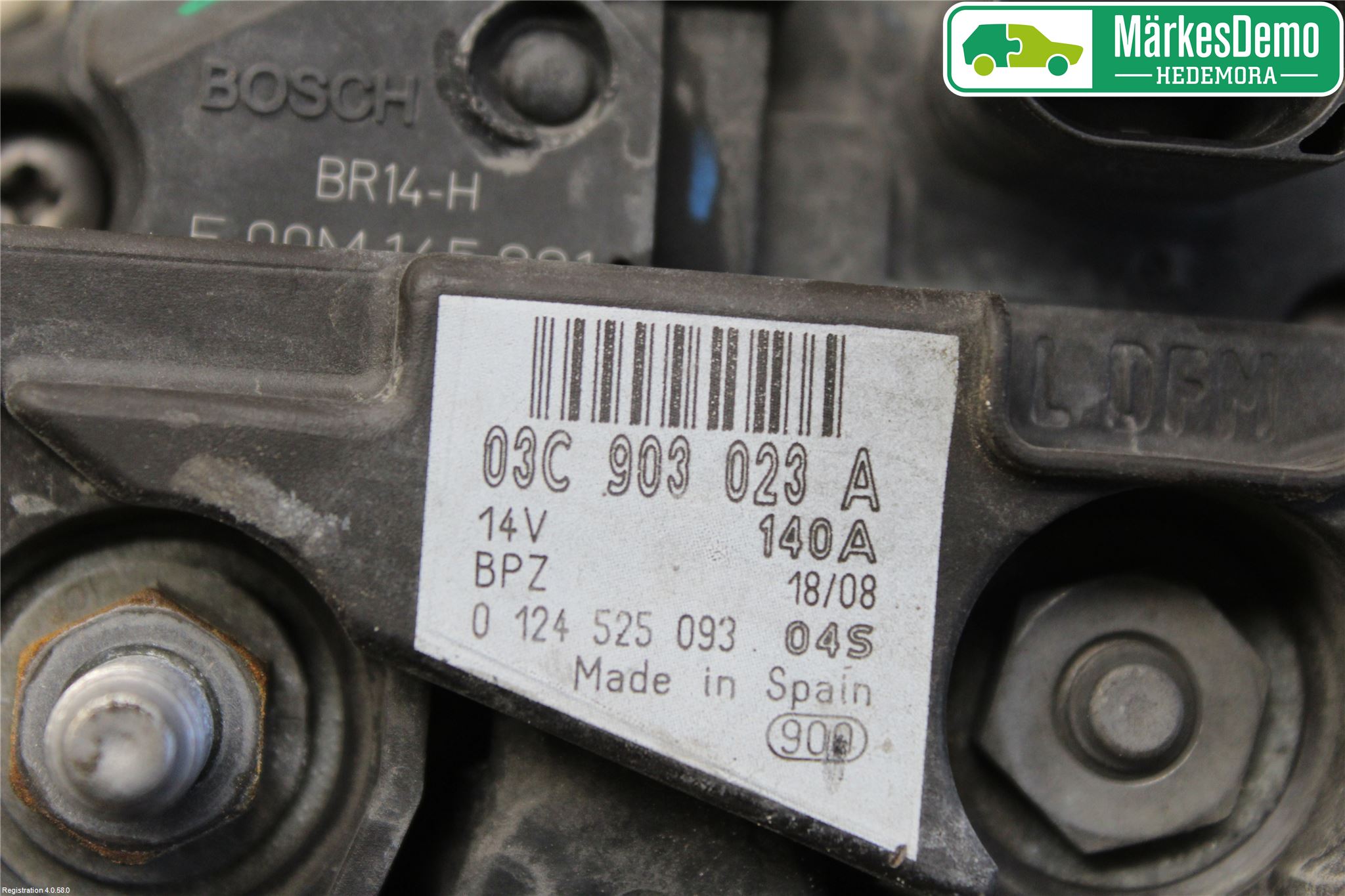 Volkswagen VW TOURAN 03-10 Dynamo