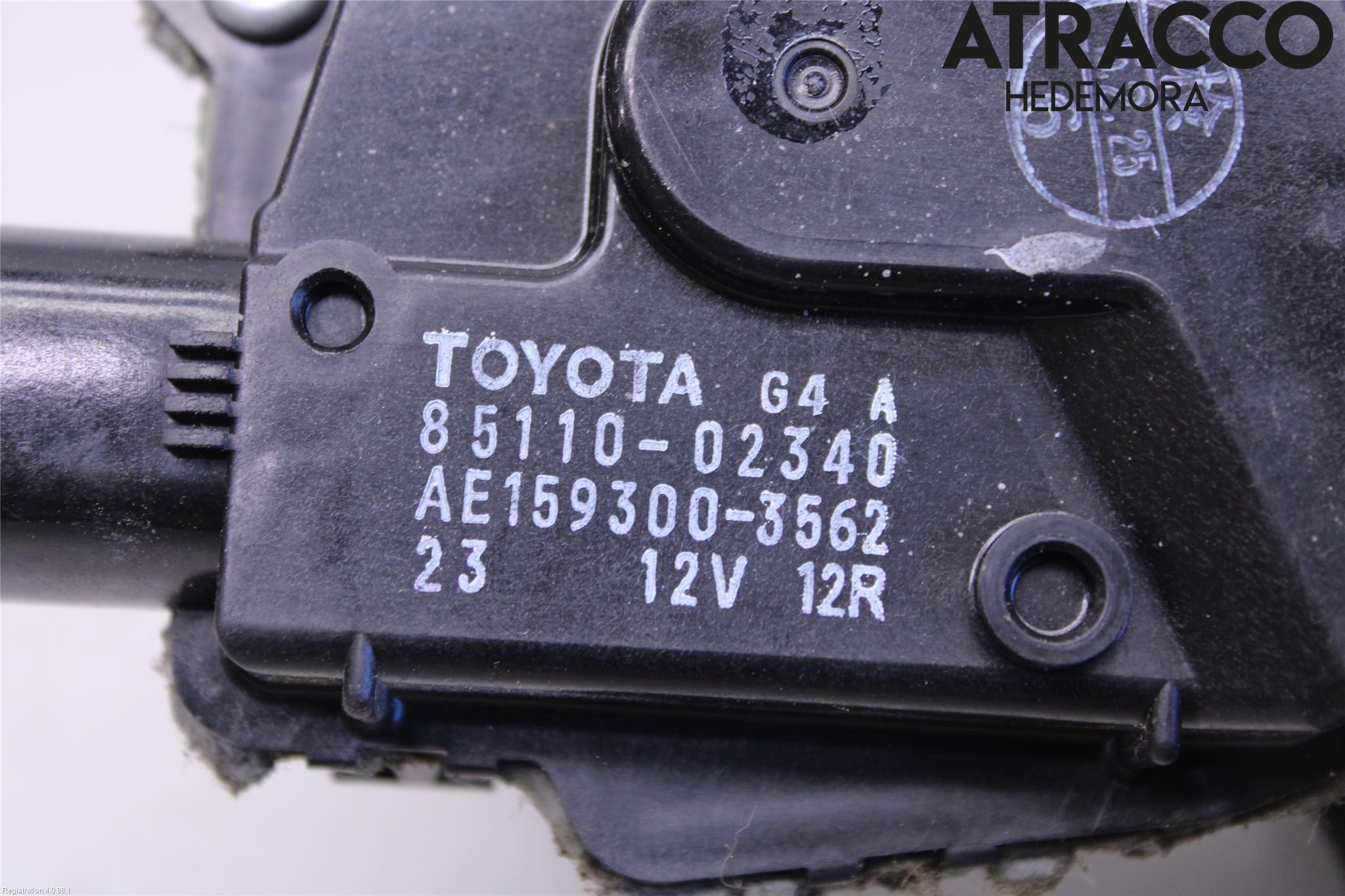Toyota AURIS 13-19 Viskermotor Frontrute