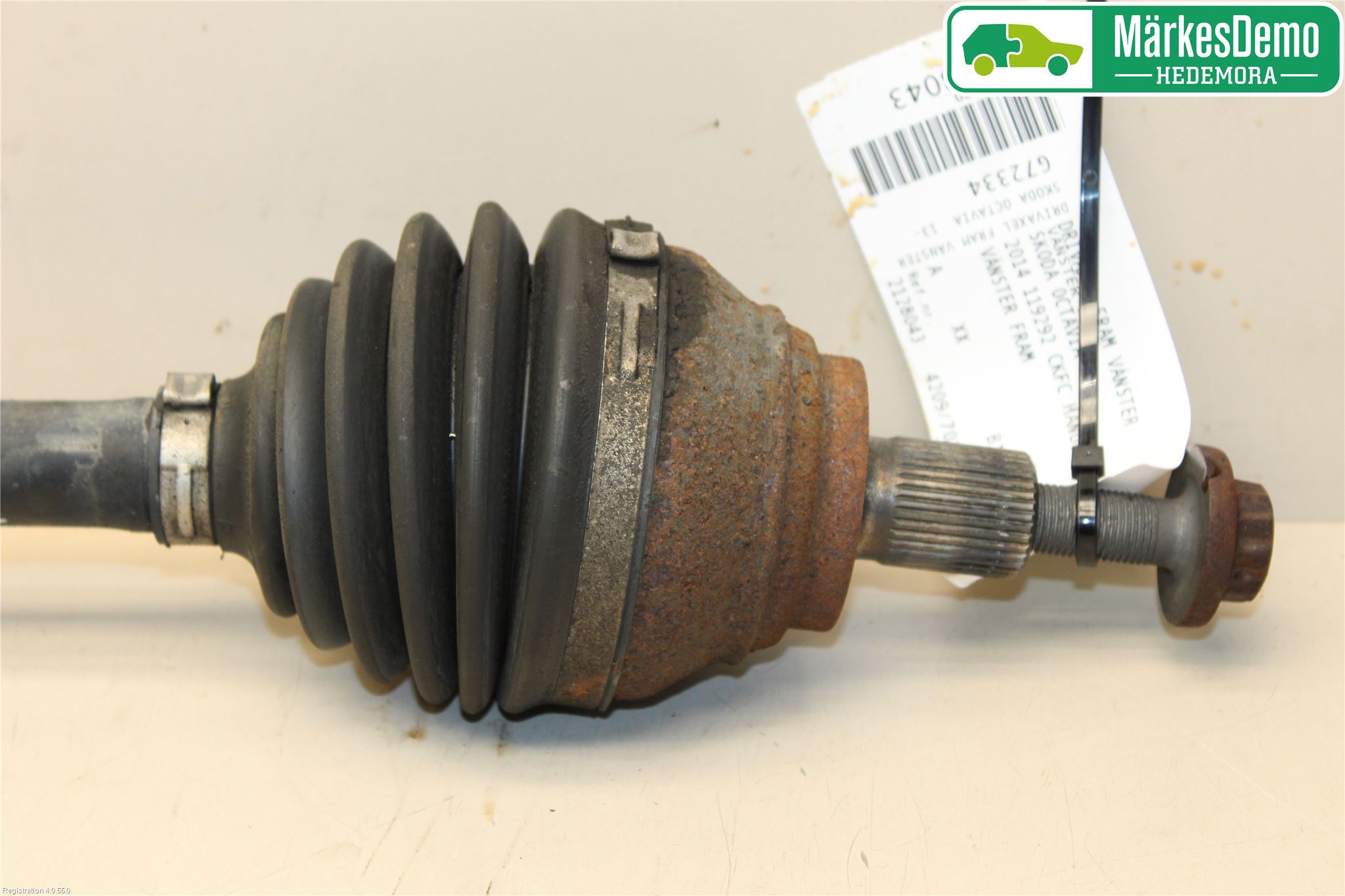 Skoda OCTAVIA (5E) 13-20 Drivaksel Foran Kompl Venstre
