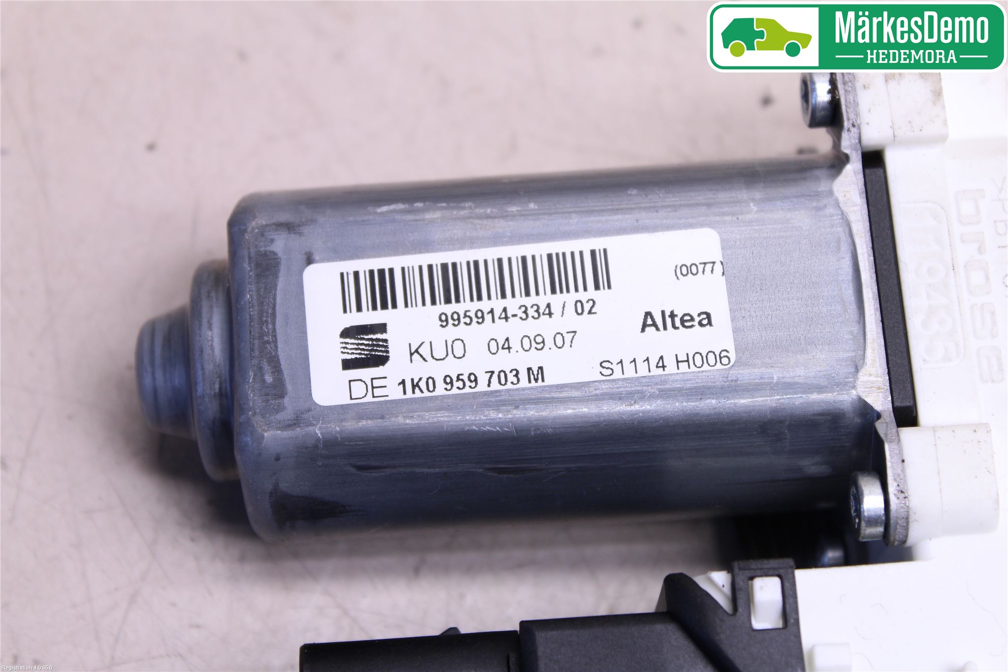 Seat ALTEA Vindusheismotor