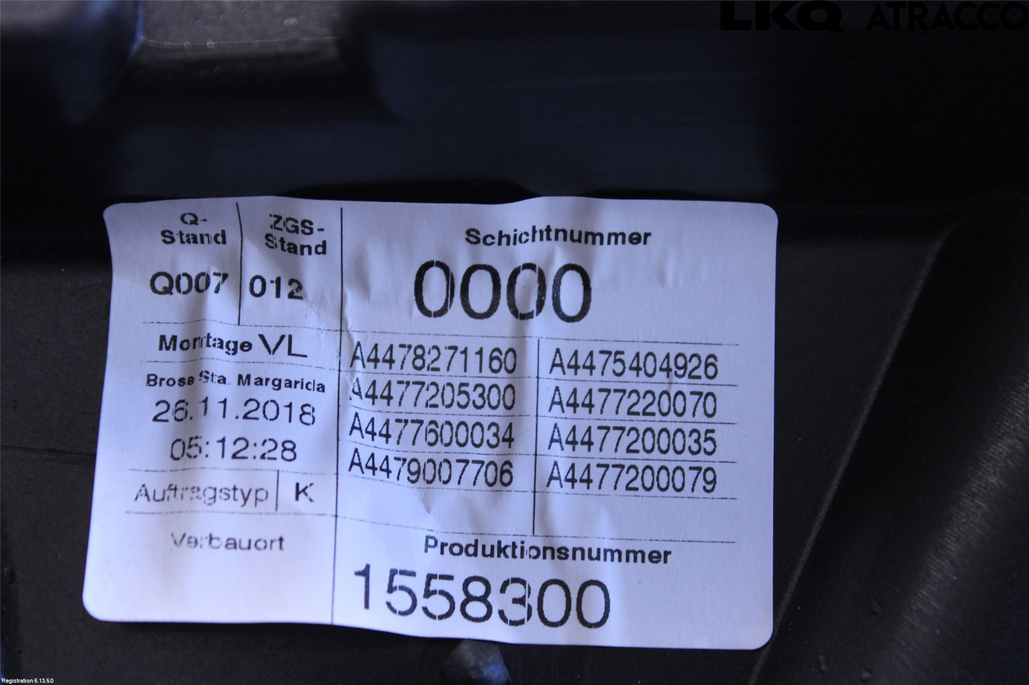 Mercedes-Benz MB VITO/V-KLASS (W640,W447,W448) 14- Vindusheis El Komp