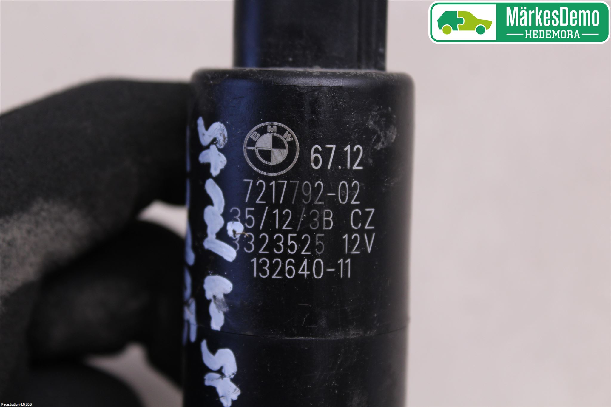 BMW 3 F30/F31/F80 12-19 Spylerpumpe Høytrykk
