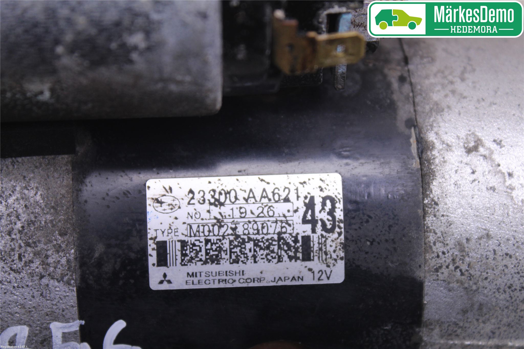 Subaru OUTBACK 10-15 Startmotor Diesel
