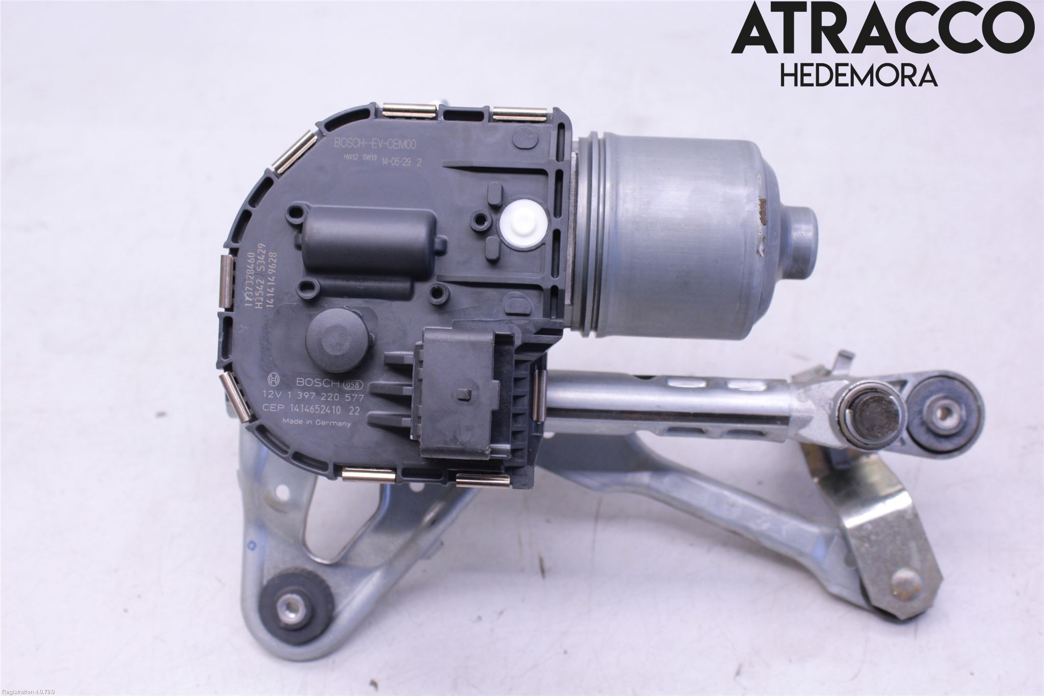 Peugeot 3008 09-16 Viskermotor Frontrute