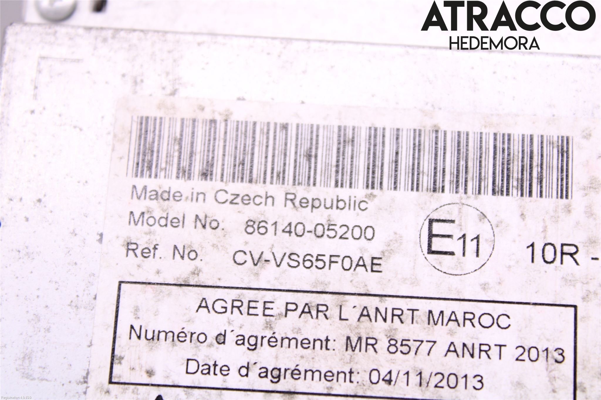 Toyota AVENSIS 16-18 Stereo Radio Med Cd