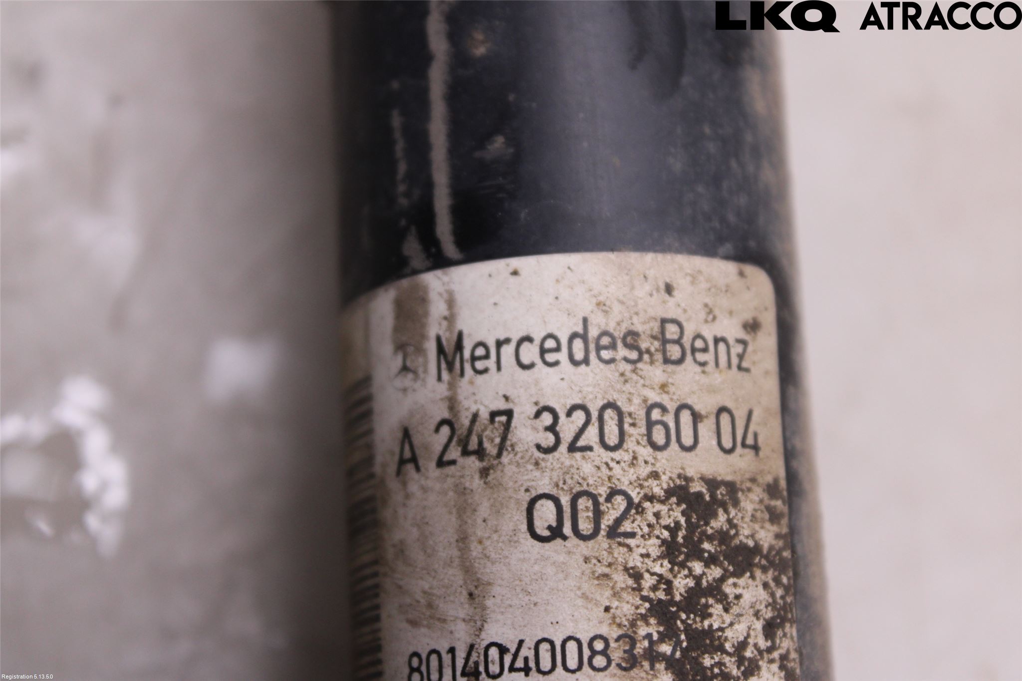 Mercedes-Benz MB B-KLASS (W247) 19- Støtdemper Bak