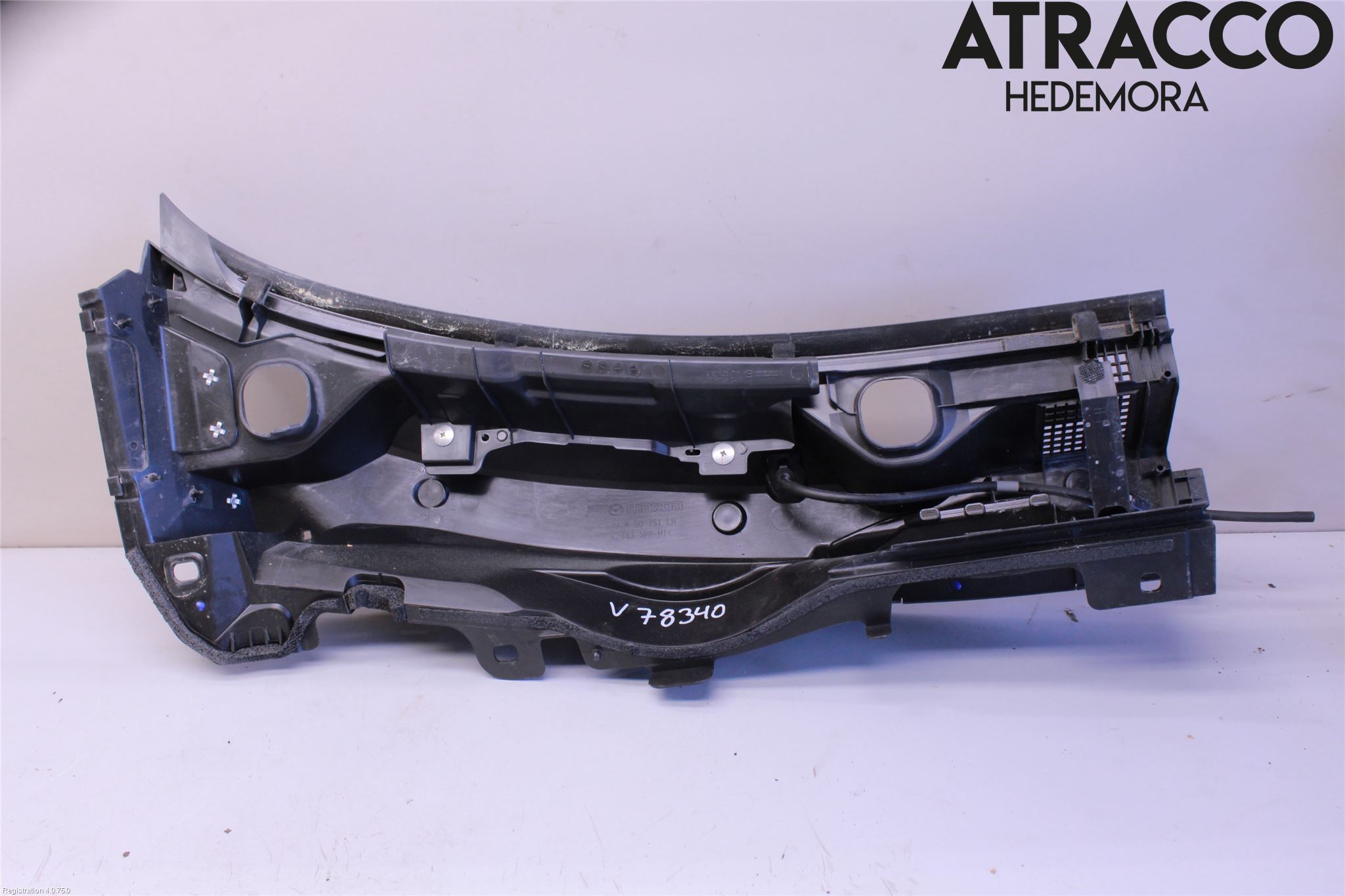 Mazda CX-3 Visker Deksel-Grill-Under Frr