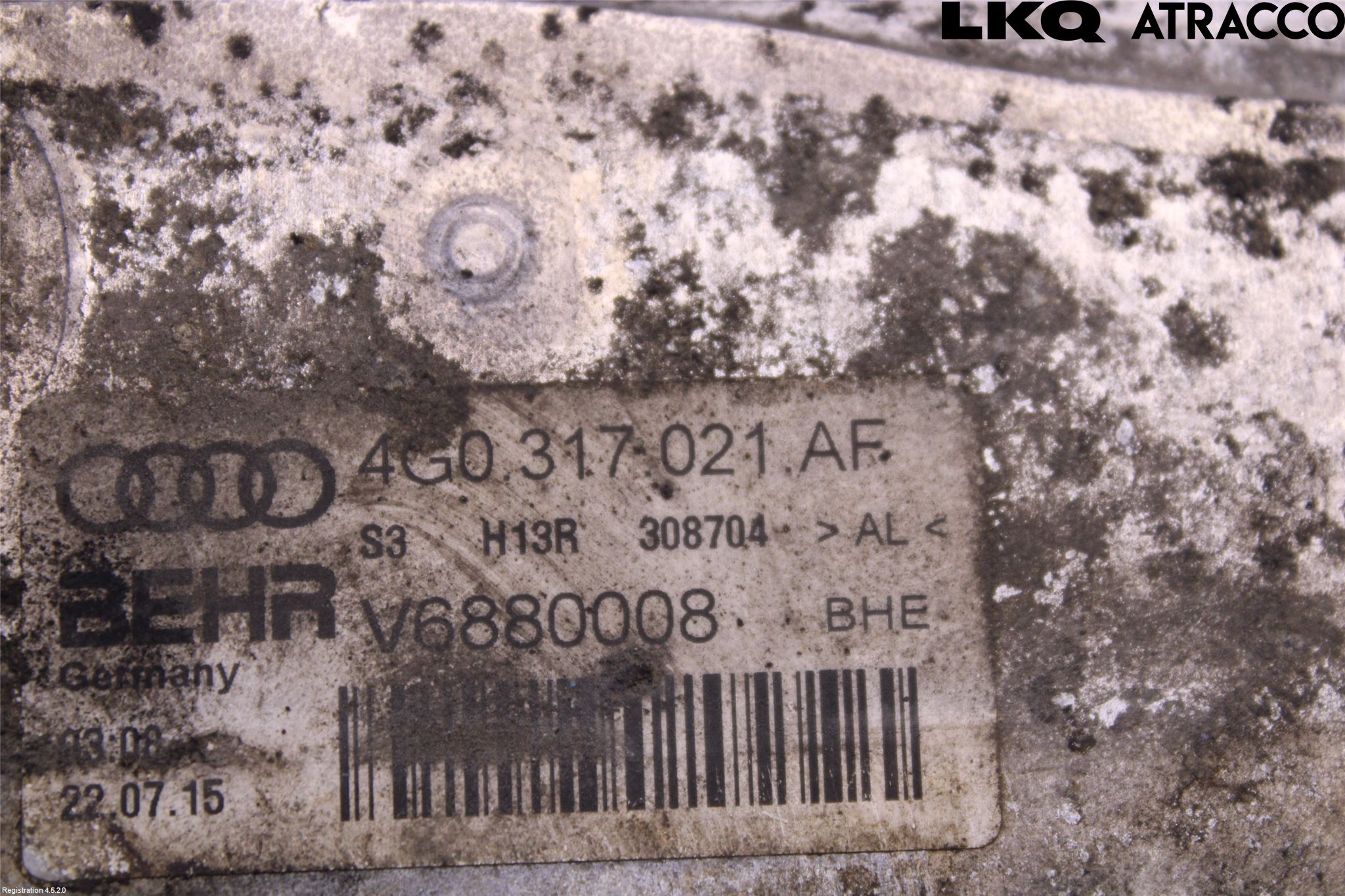 Audi A7/S7 4G 11-17 Radiator Oljekjøler Automatgea
