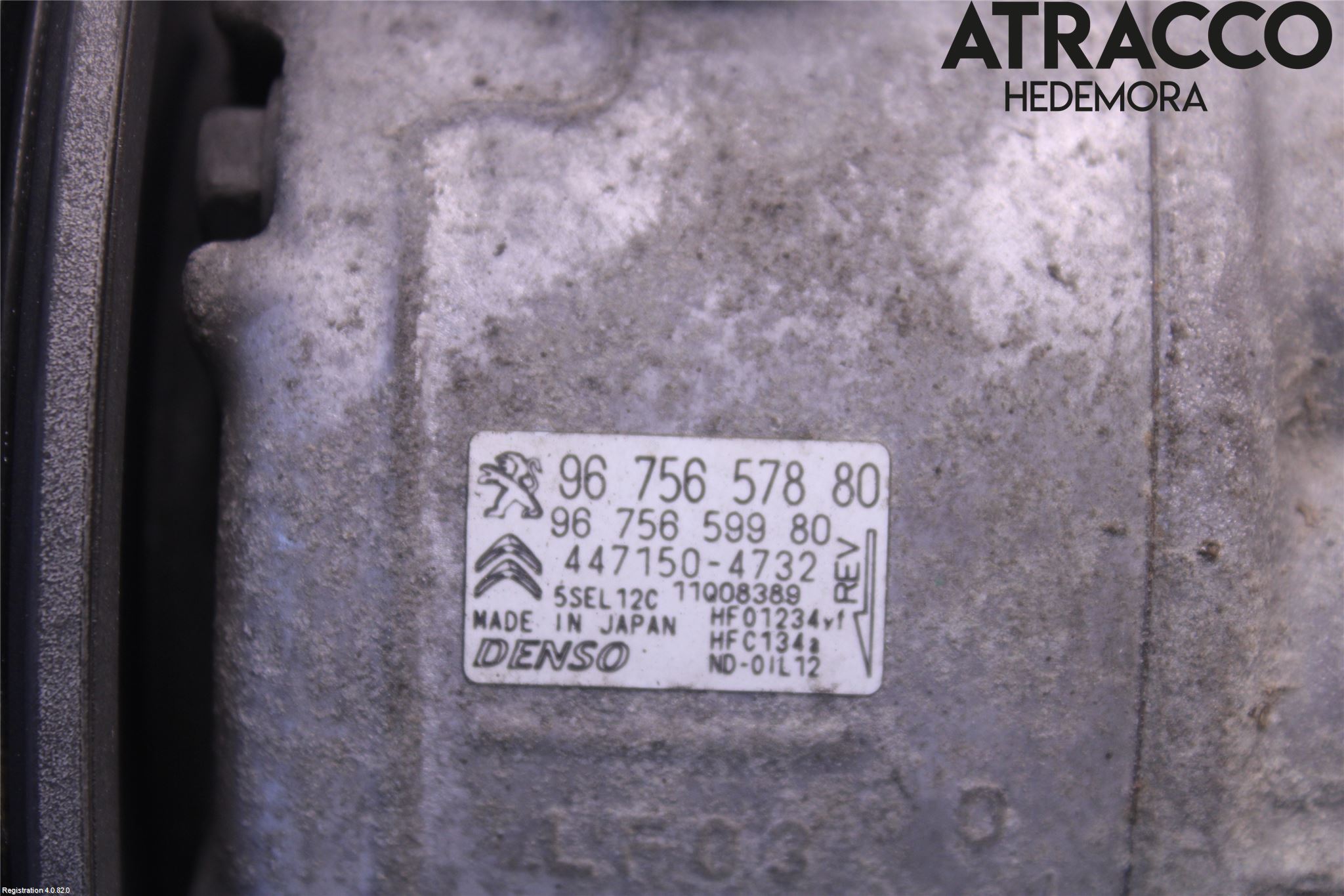Peugeot 308 14-21 Varme Ac Kompressor
